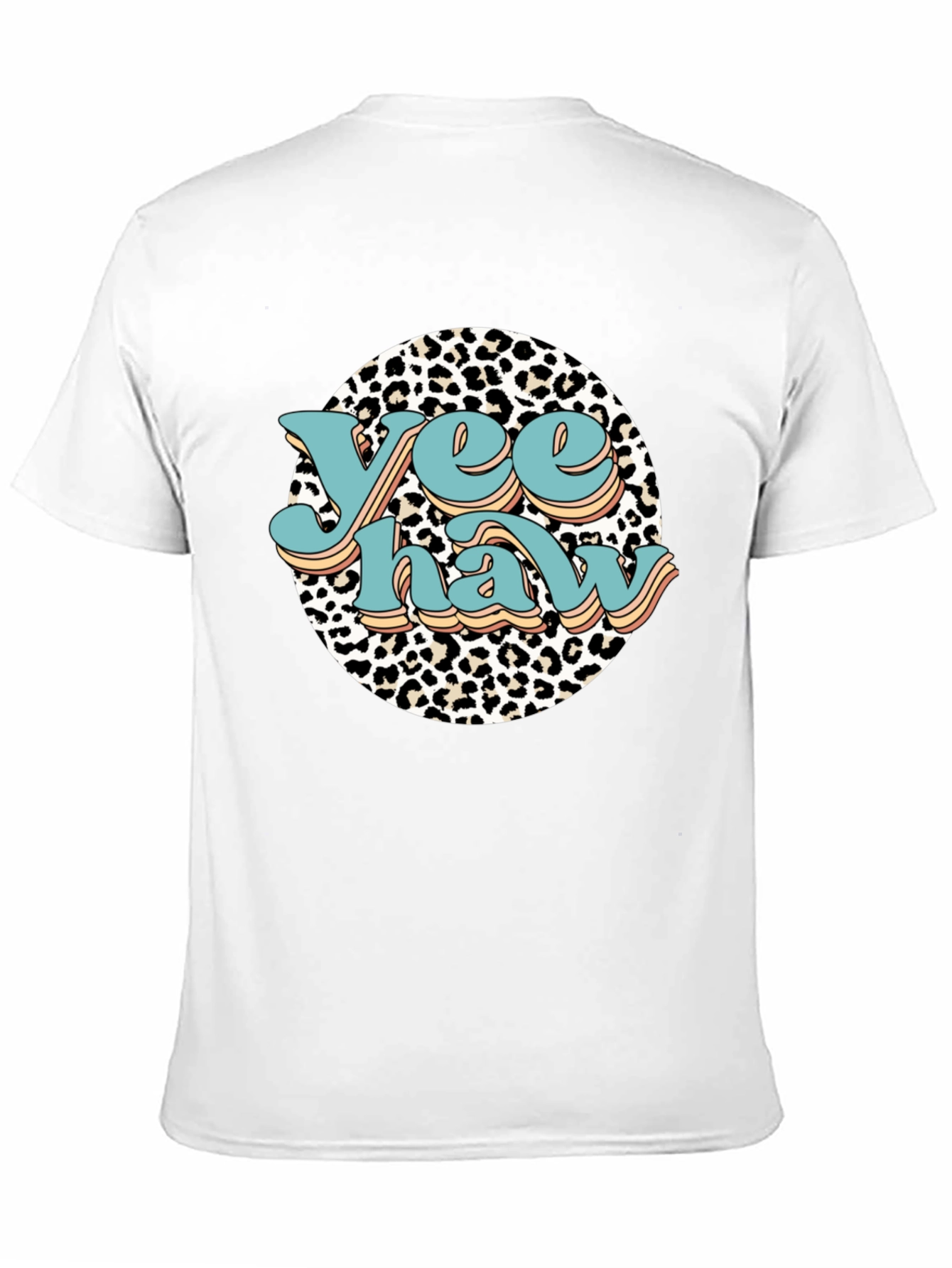 Yeehaw Leopard Print Graphic Tee