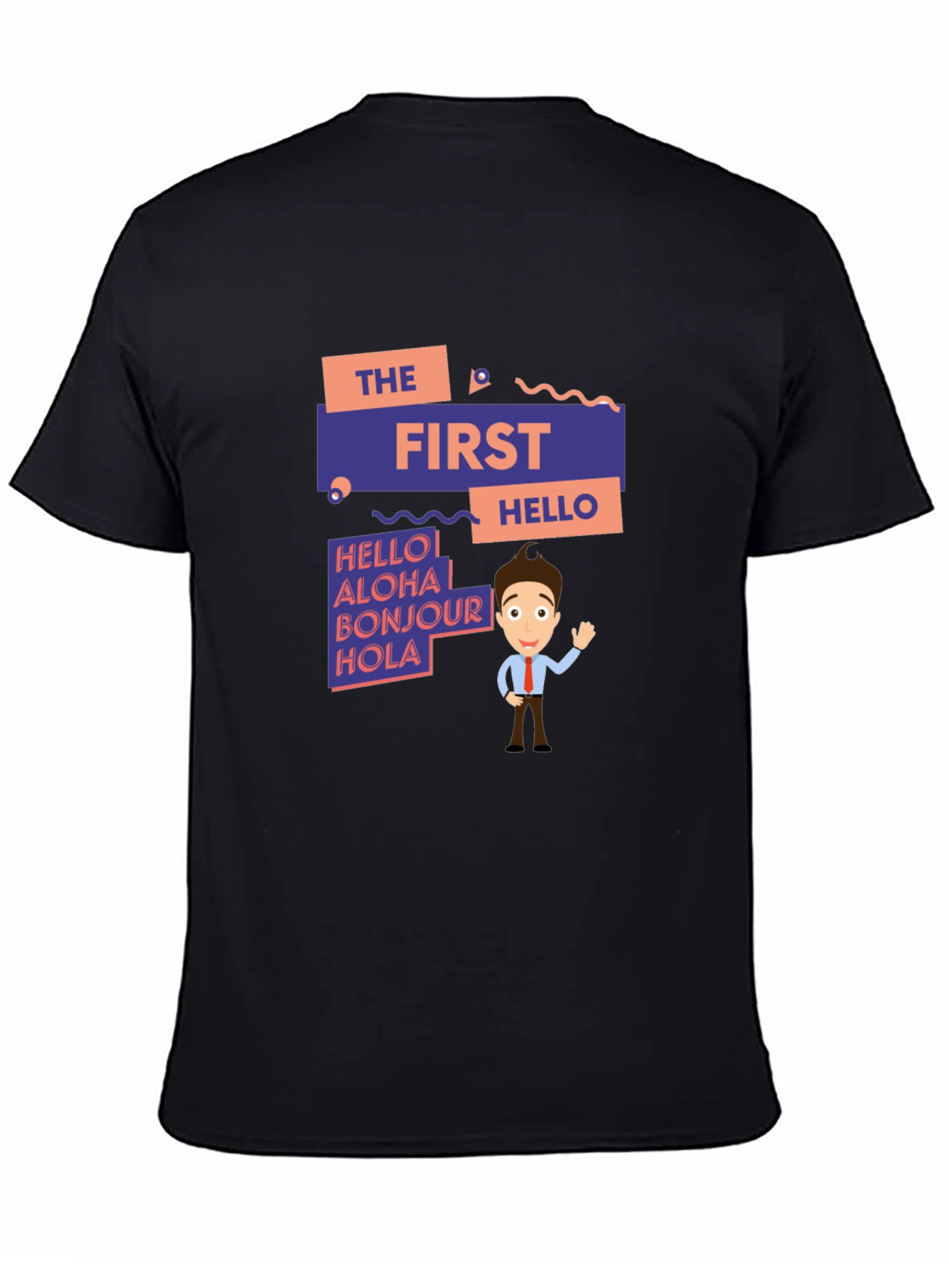 The First Hello Graphic T-Shirt