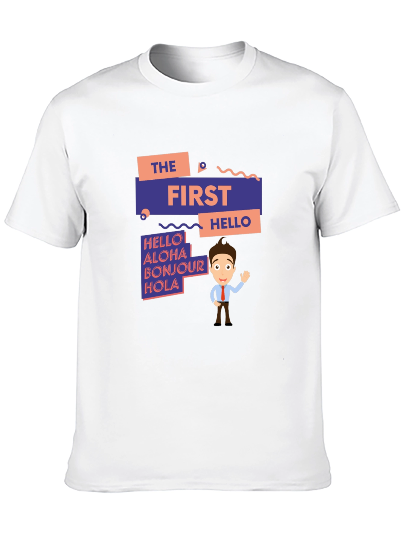 The First Hello Graphic T-Shirt