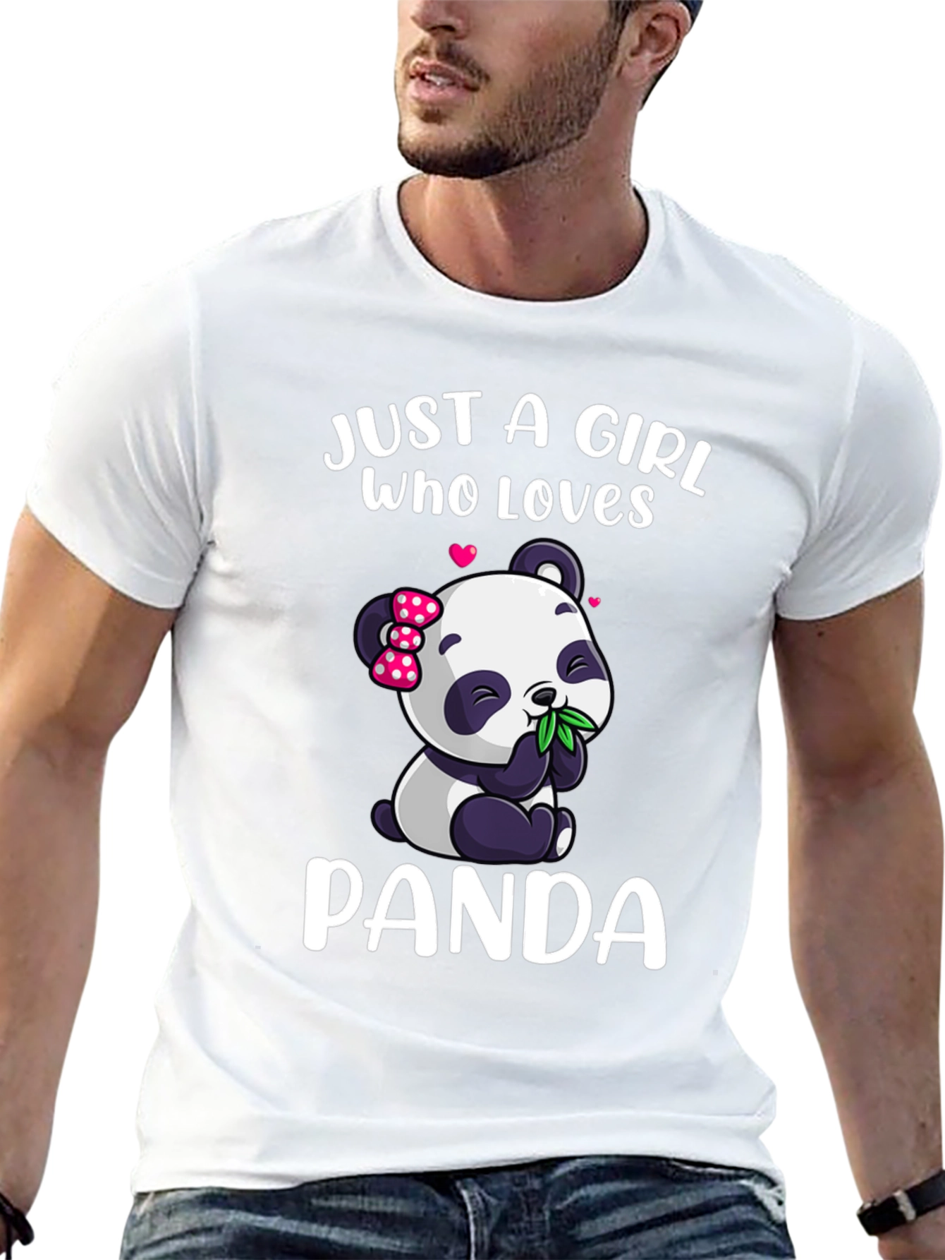 Girls Panda Lover T-Shirt
