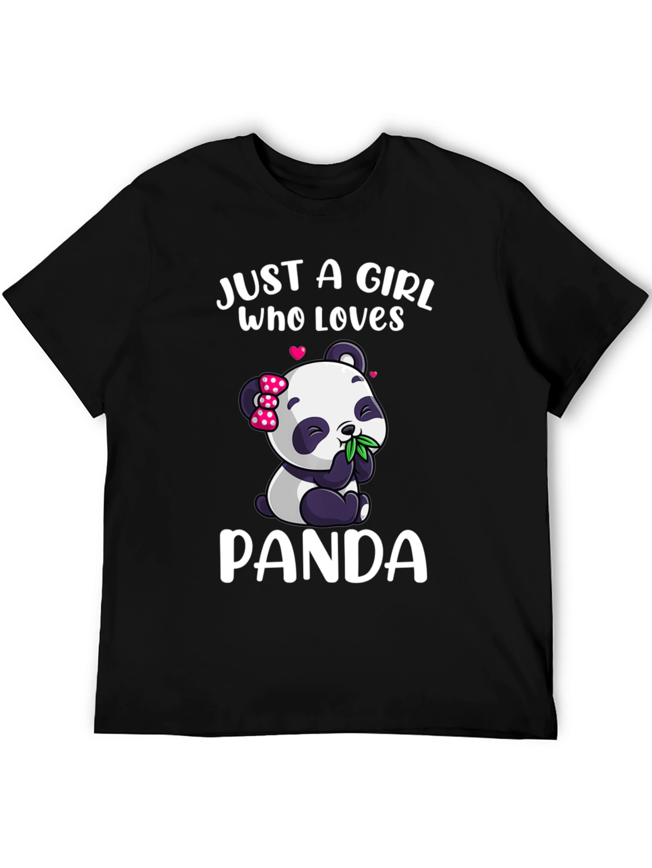 Girls Panda Lover T-Shirt