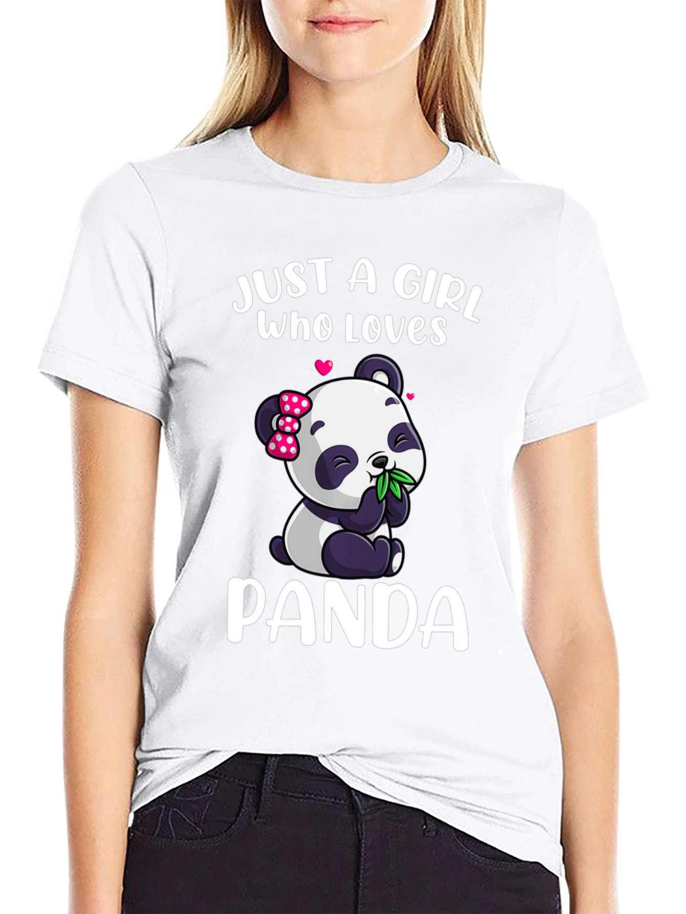 Girls Panda Lover T-Shirt