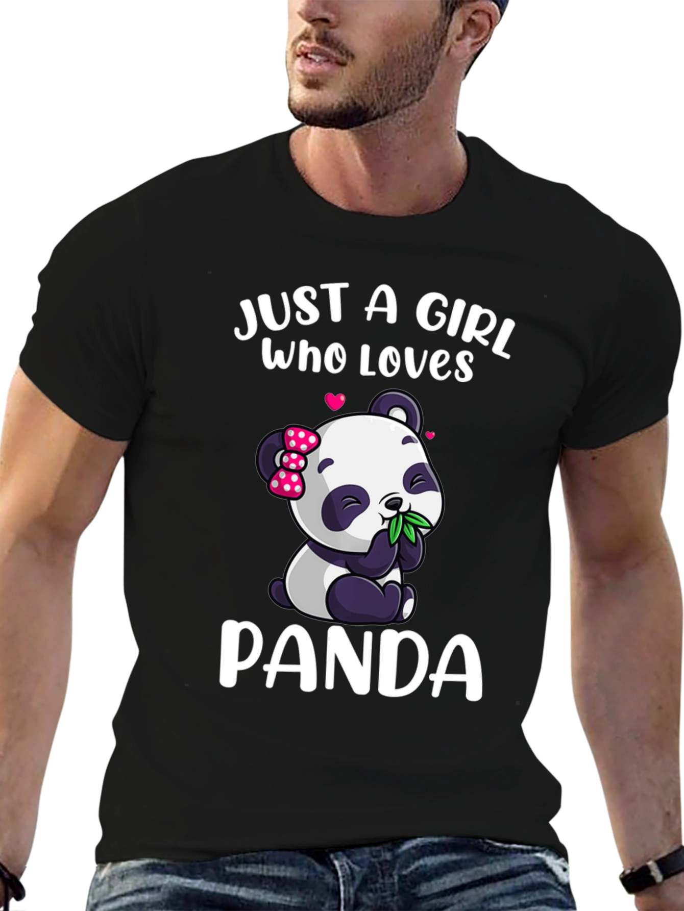 Girls Panda Lover T-Shirt