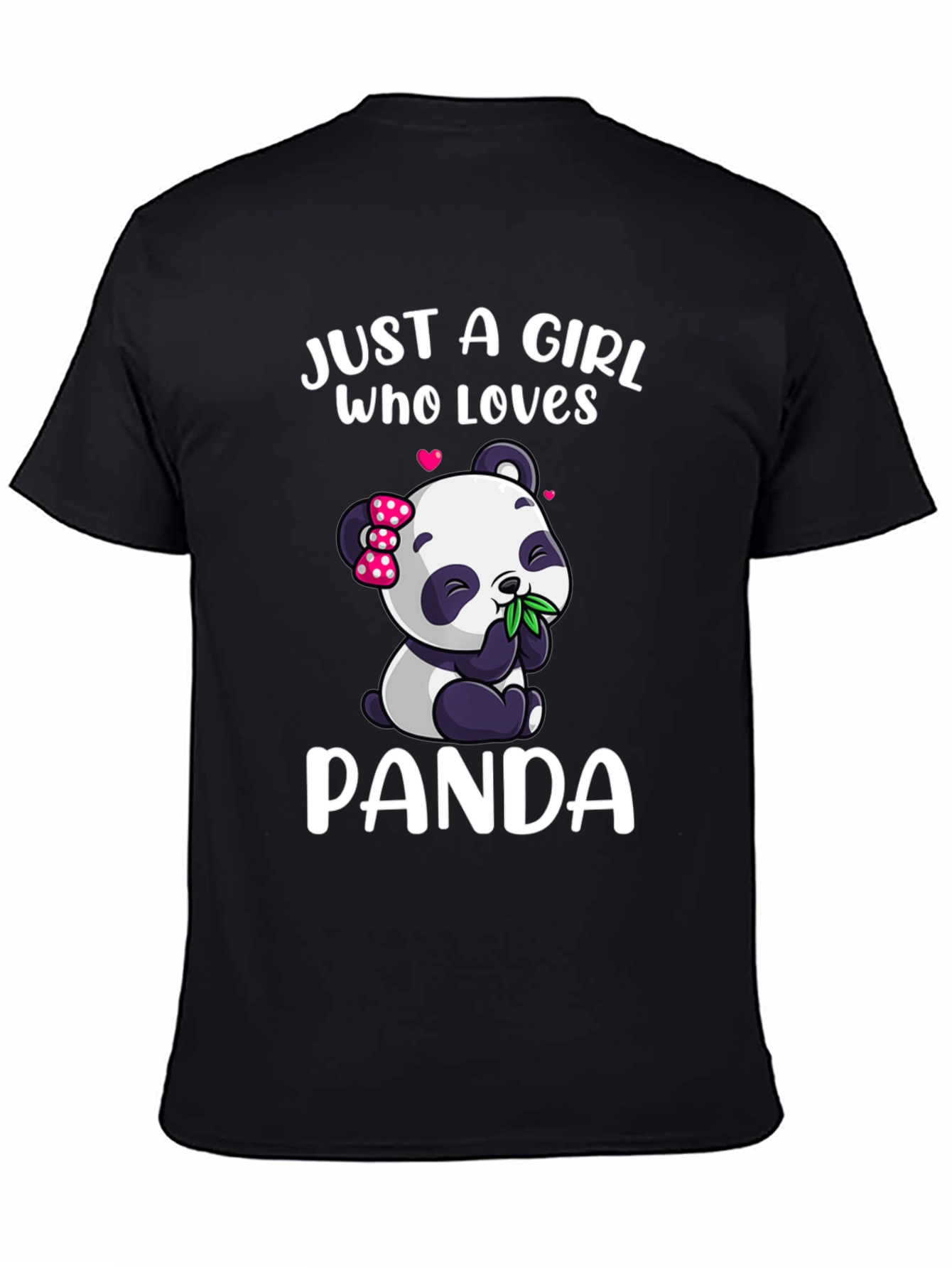 Girls Panda Lover T-Shirt