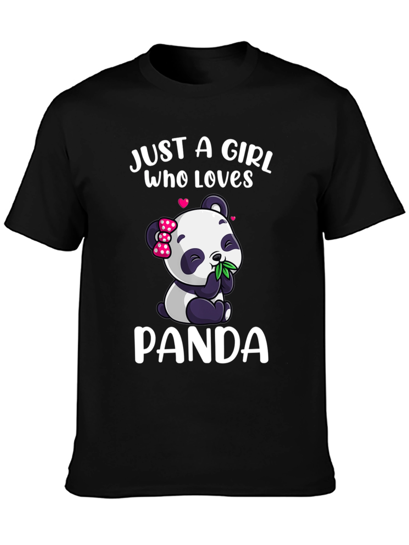Girls Panda Lover T-Shirt