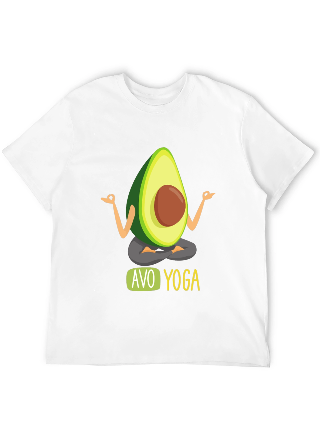 Avo Yoga Mens Black T-Shirt