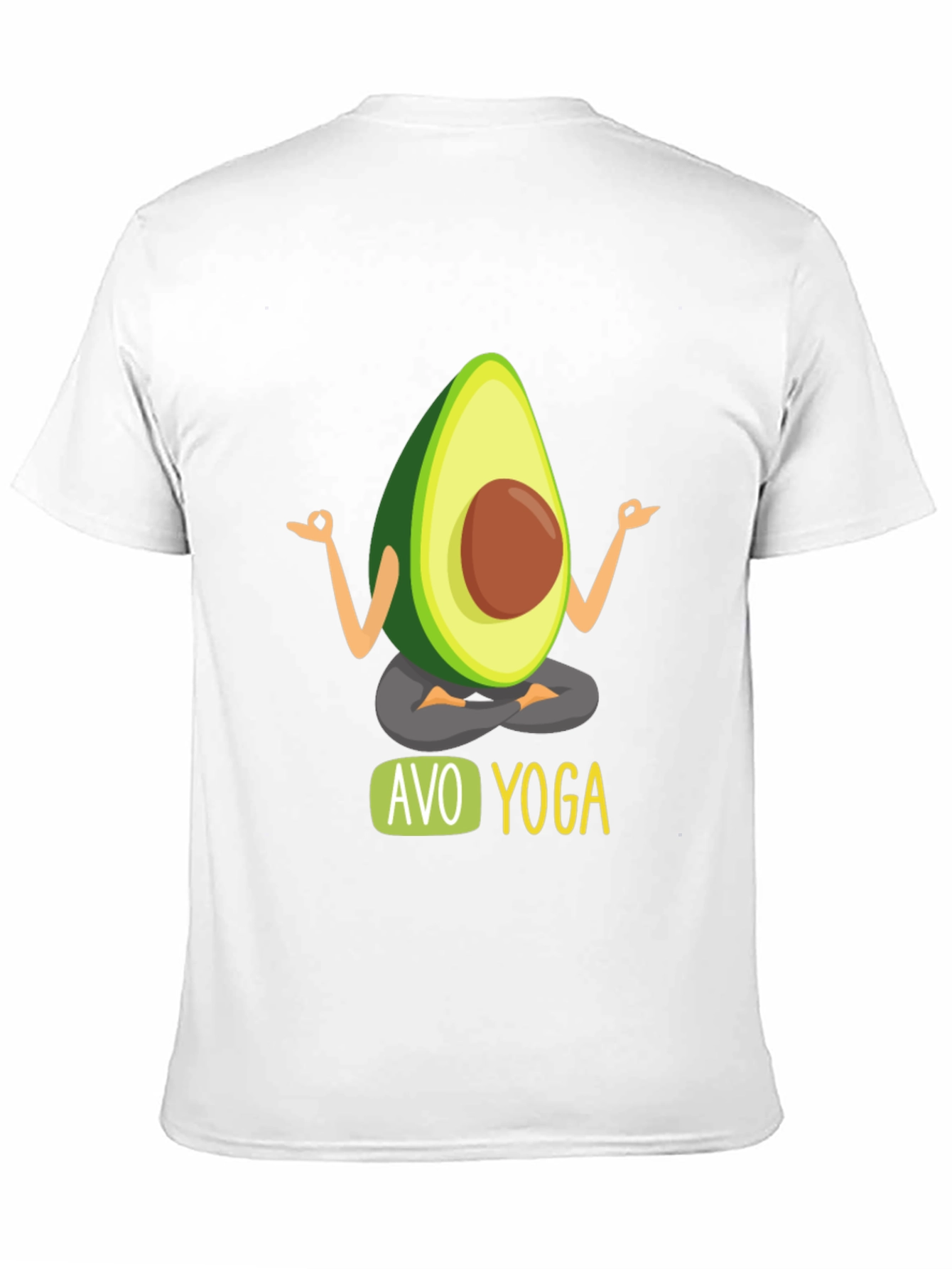 Avo Yoga Mens Black T-Shirt