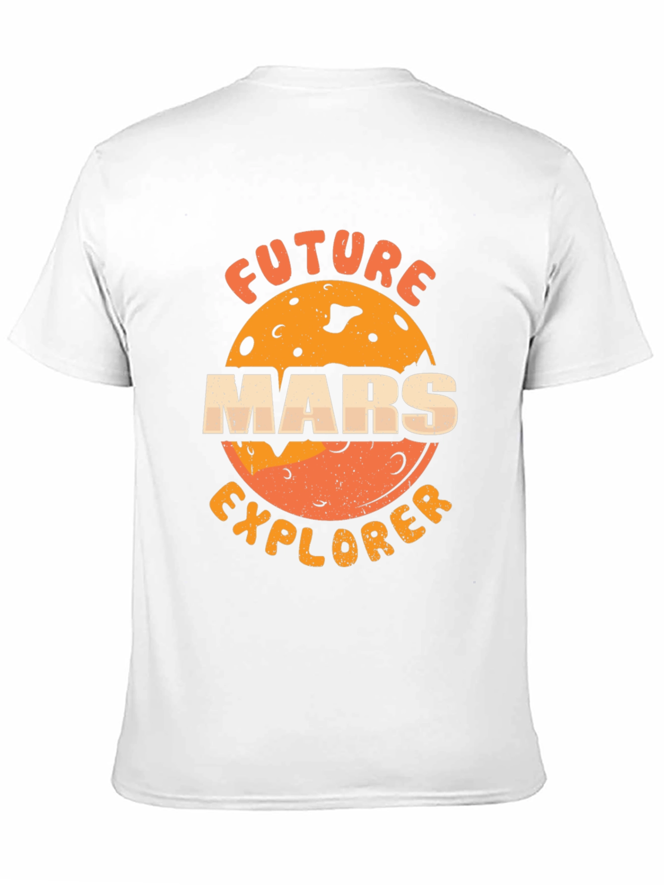 Future Mars Explorer Black T-Shirt