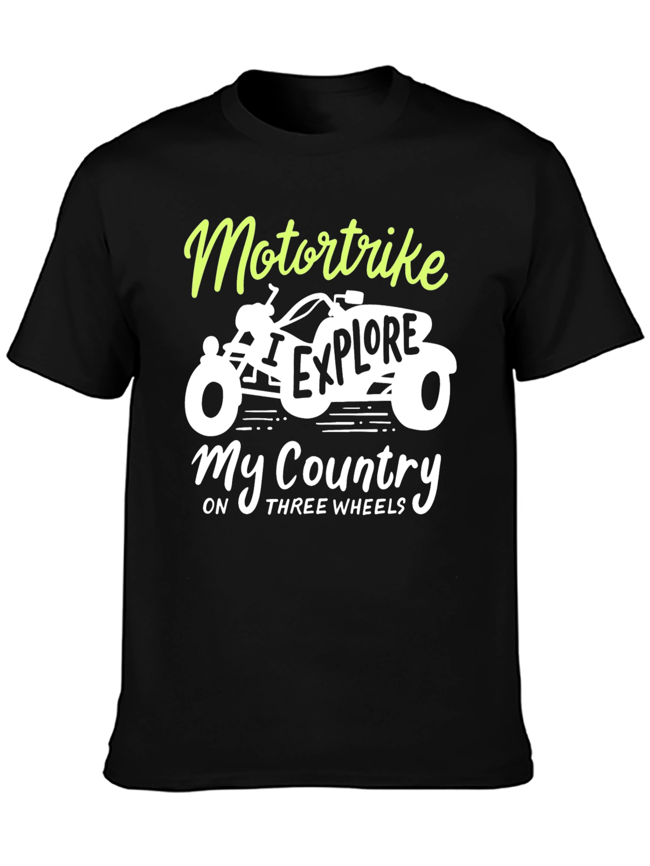 Motortrike Explore My Country T-Shirt