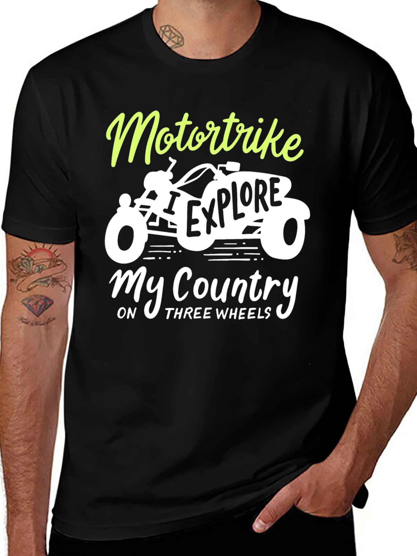 Motortrike Explore My Country T-Shirt