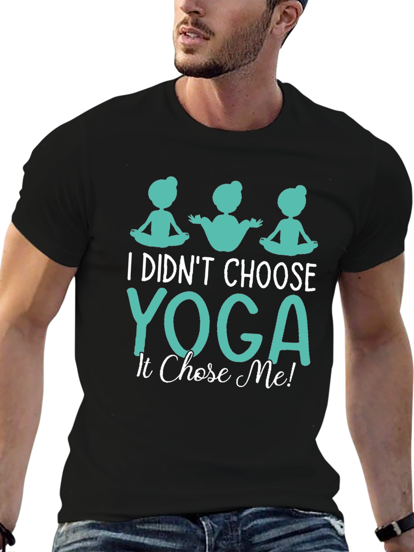 Yoga Chose Me Graphic Tee