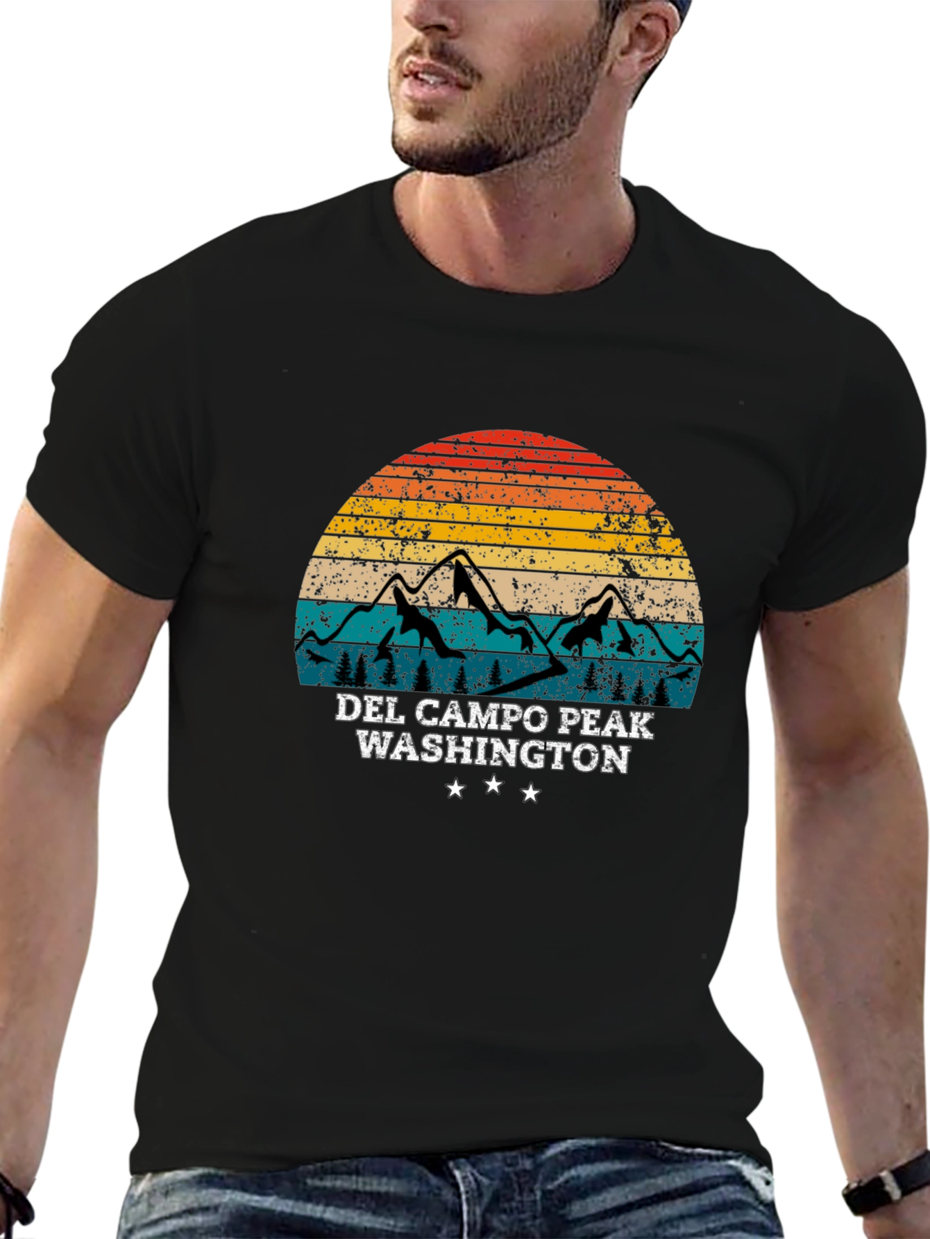 Del Campo Peak Washington T-Shirt