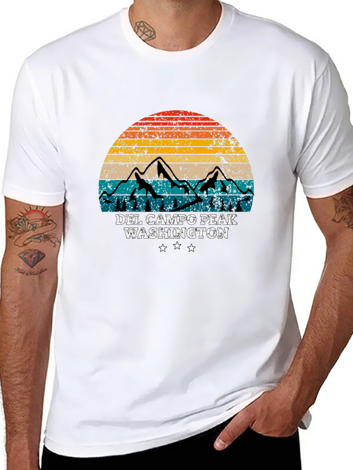 Del Campo Peak Washington T-Shirt