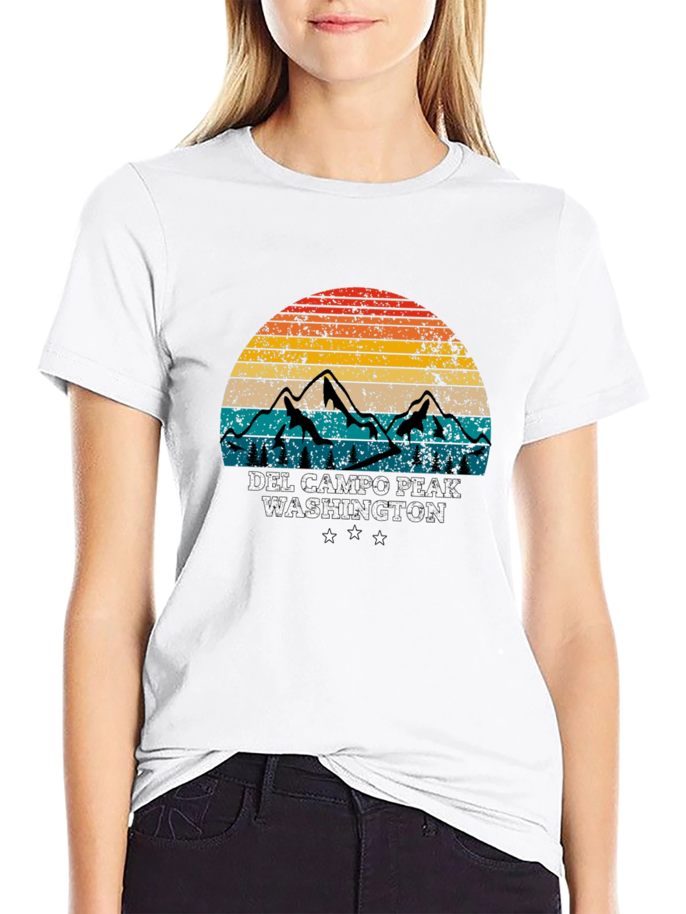 Del Campo Peak Washington T-Shirt
