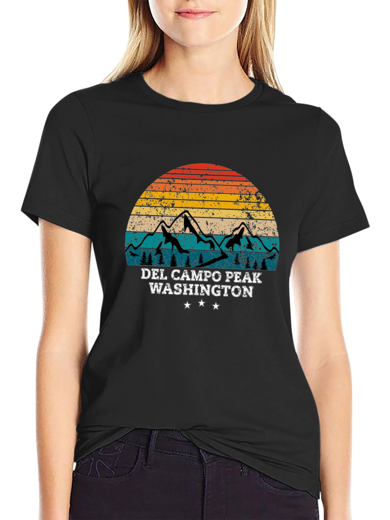 Del Campo Peak Washington T-Shirt