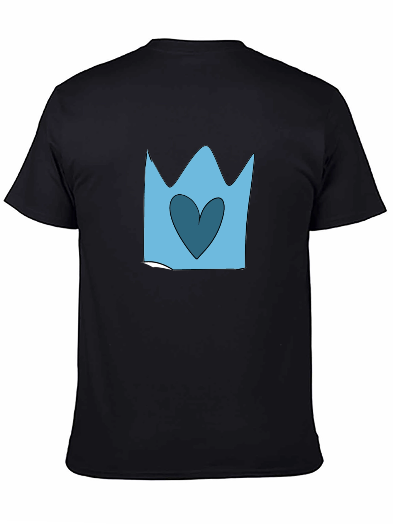 Cartoon Crown Heart T-Shirt