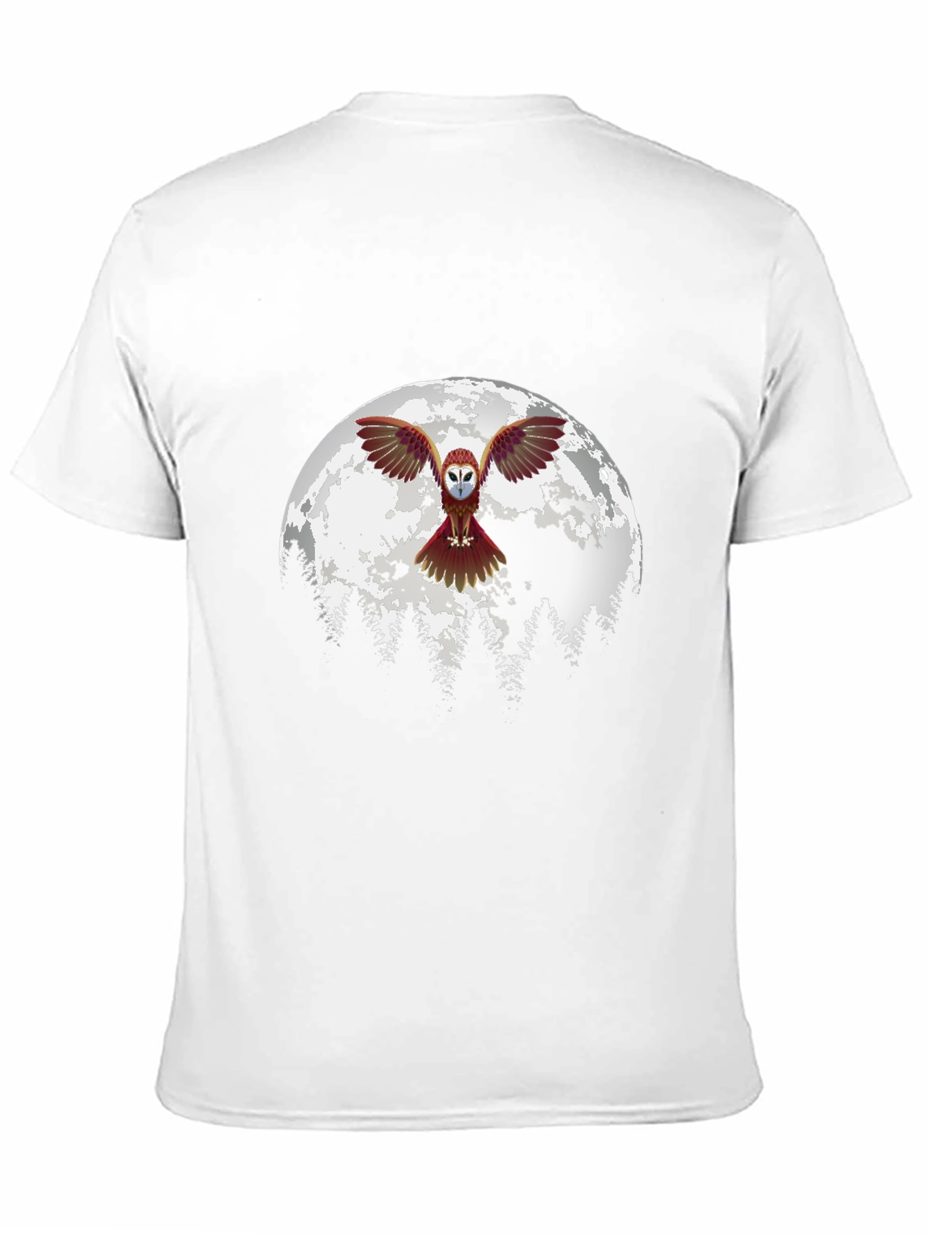 Owl Moon Graphic T-Shirt