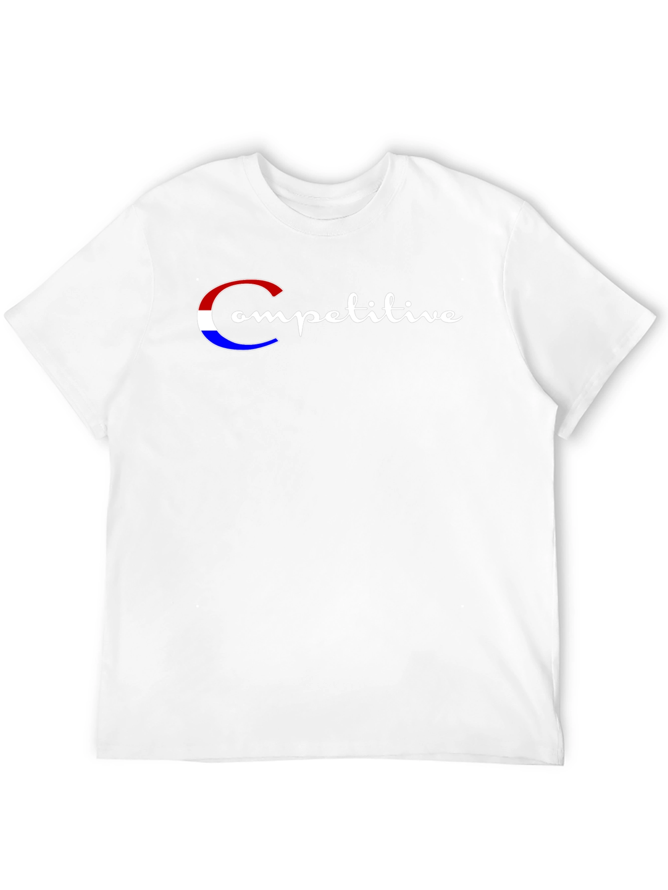Competitive Script Graphic Tee - Black