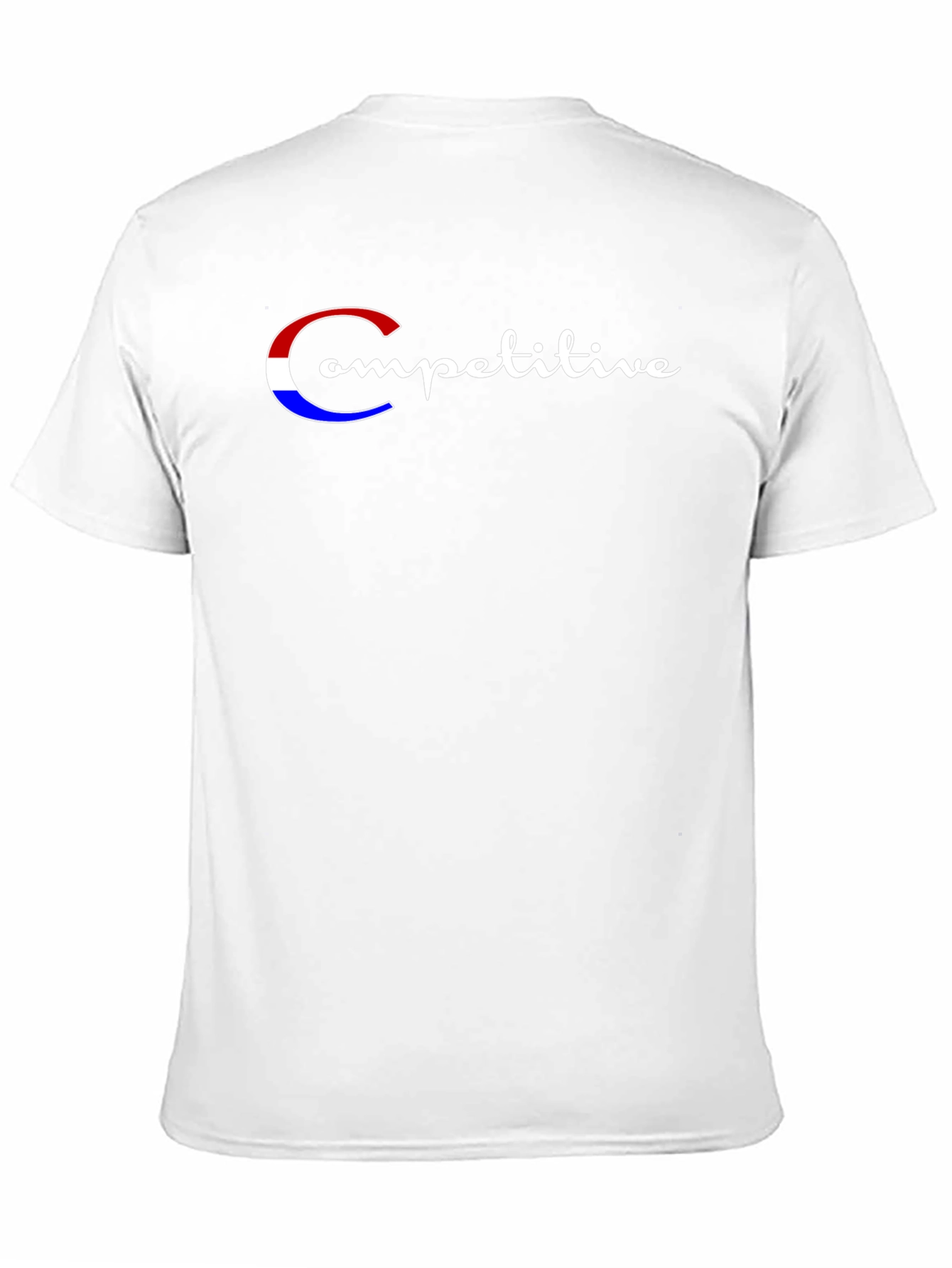 Competitive Script Graphic Tee - Black