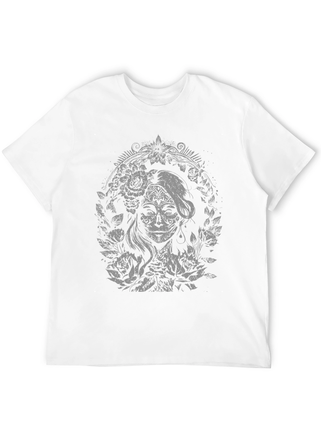 Day of the Dead Graphic T-Shirt - Black