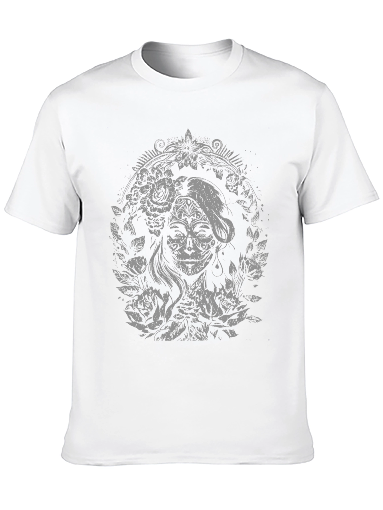 Day of the Dead Graphic T-Shirt - Black