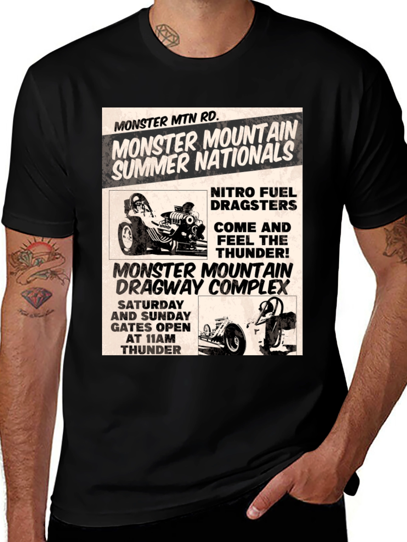 Monster Mountain Summer Nationals Graphic Tee