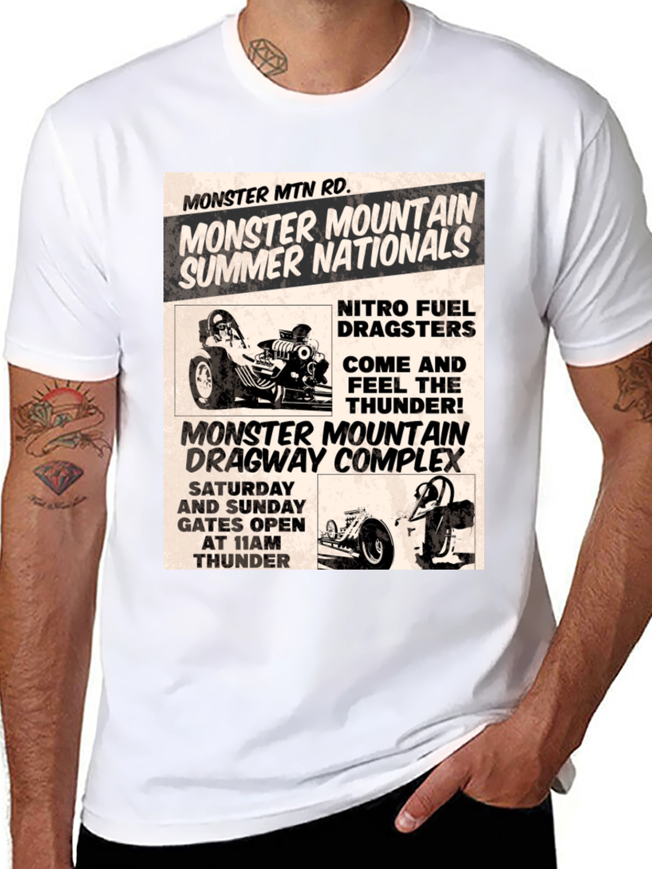 Monster Mountain Summer Nationals Graphic Tee
