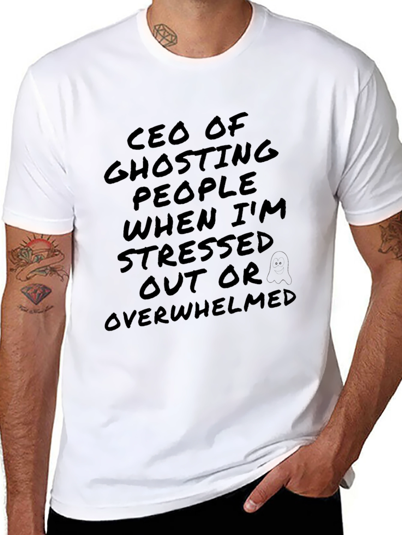 CEO of Ghosting People Funny T-Shirt