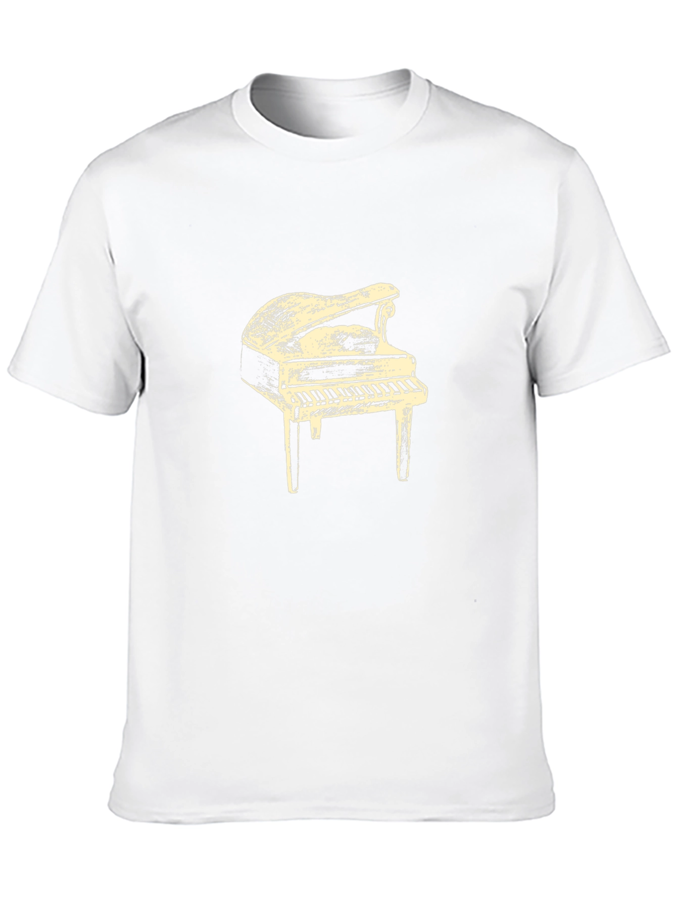 Piano Graphic Tee - Musical Style