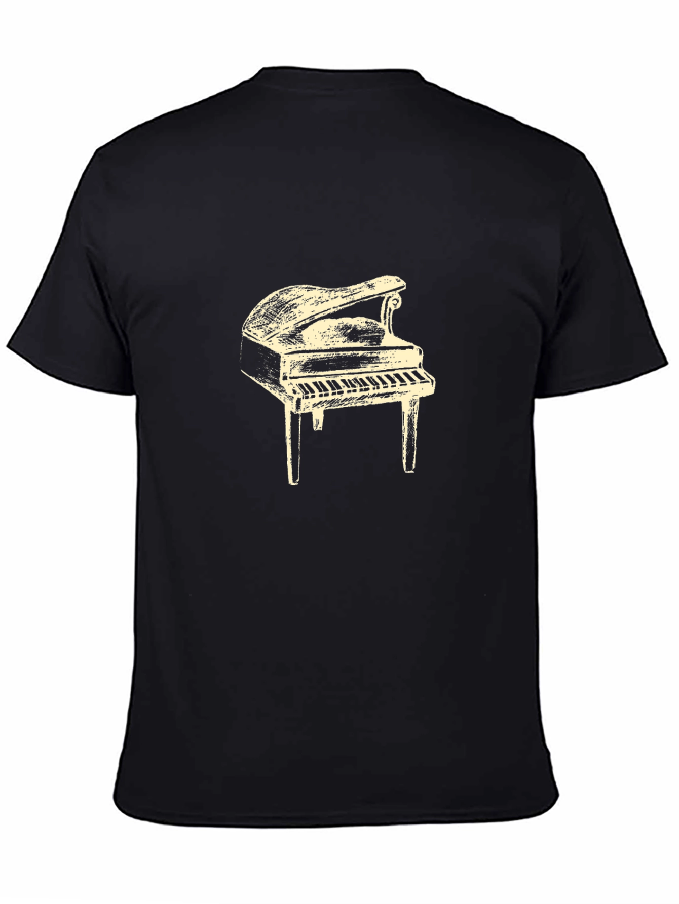 Piano Graphic Tee - Musical Style