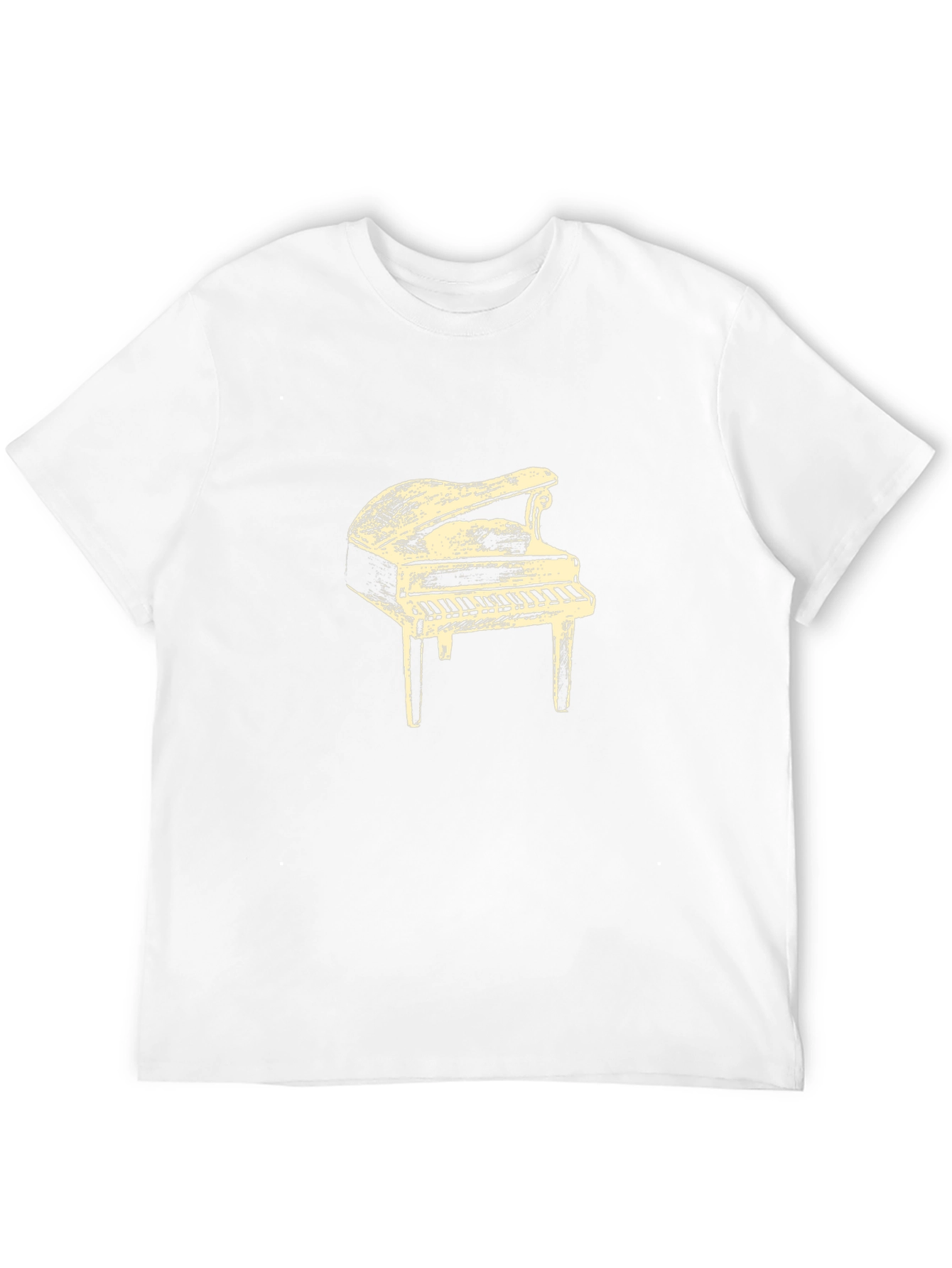 Piano Graphic Tee - Musical Style