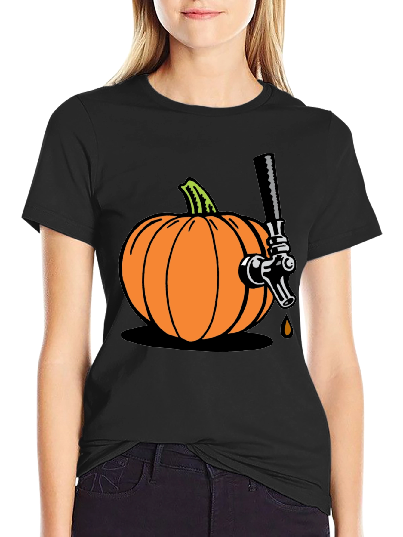Pumpkin Beer Tap Graphic Tee