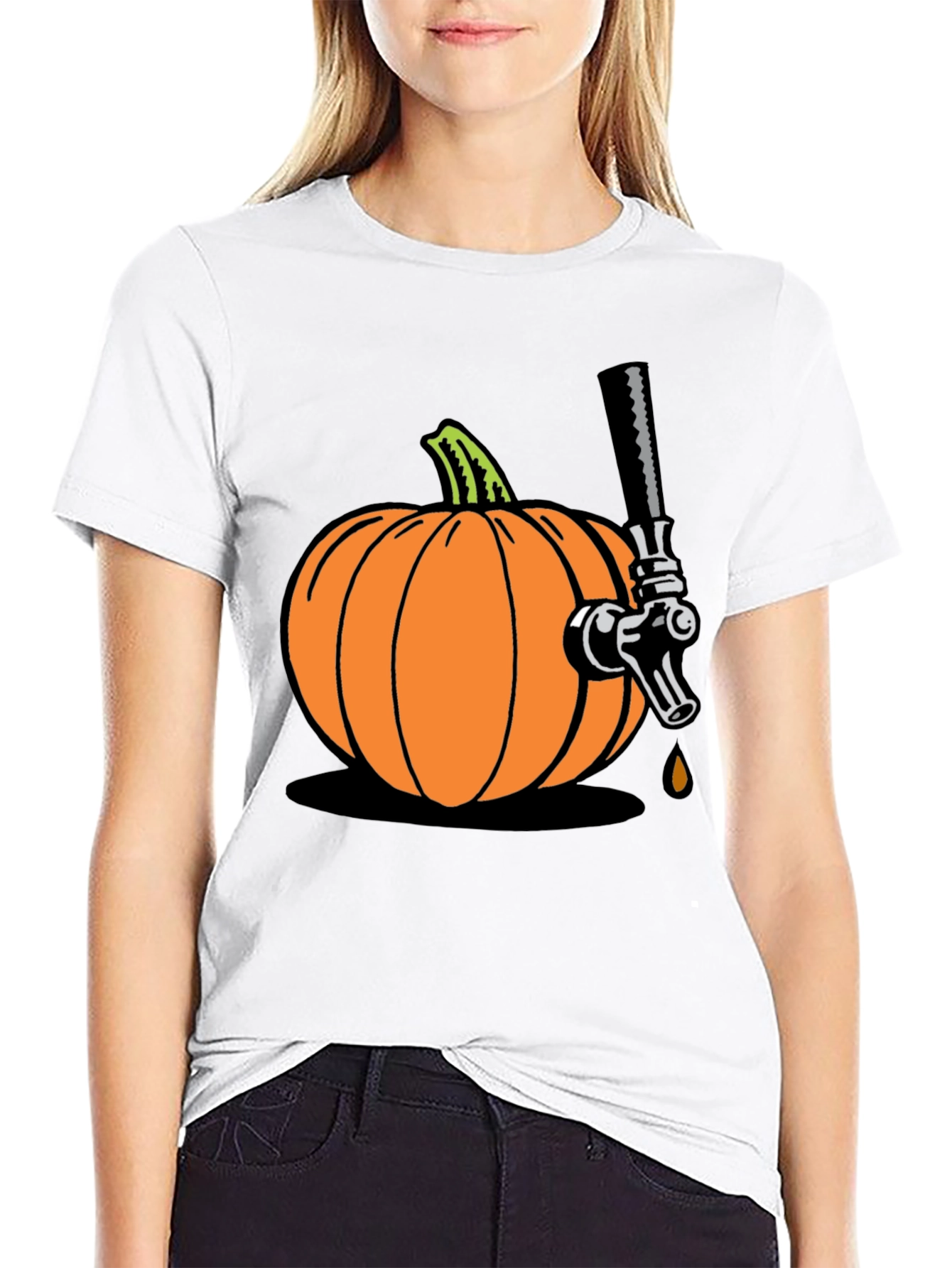Pumpkin Beer Tap Graphic Tee