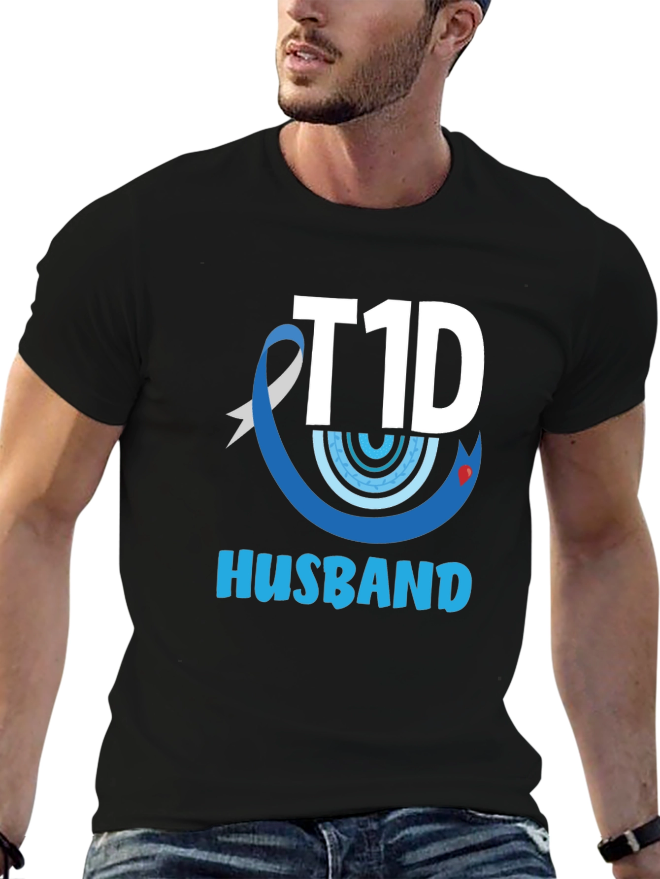 T1D Husband Graphic Tee