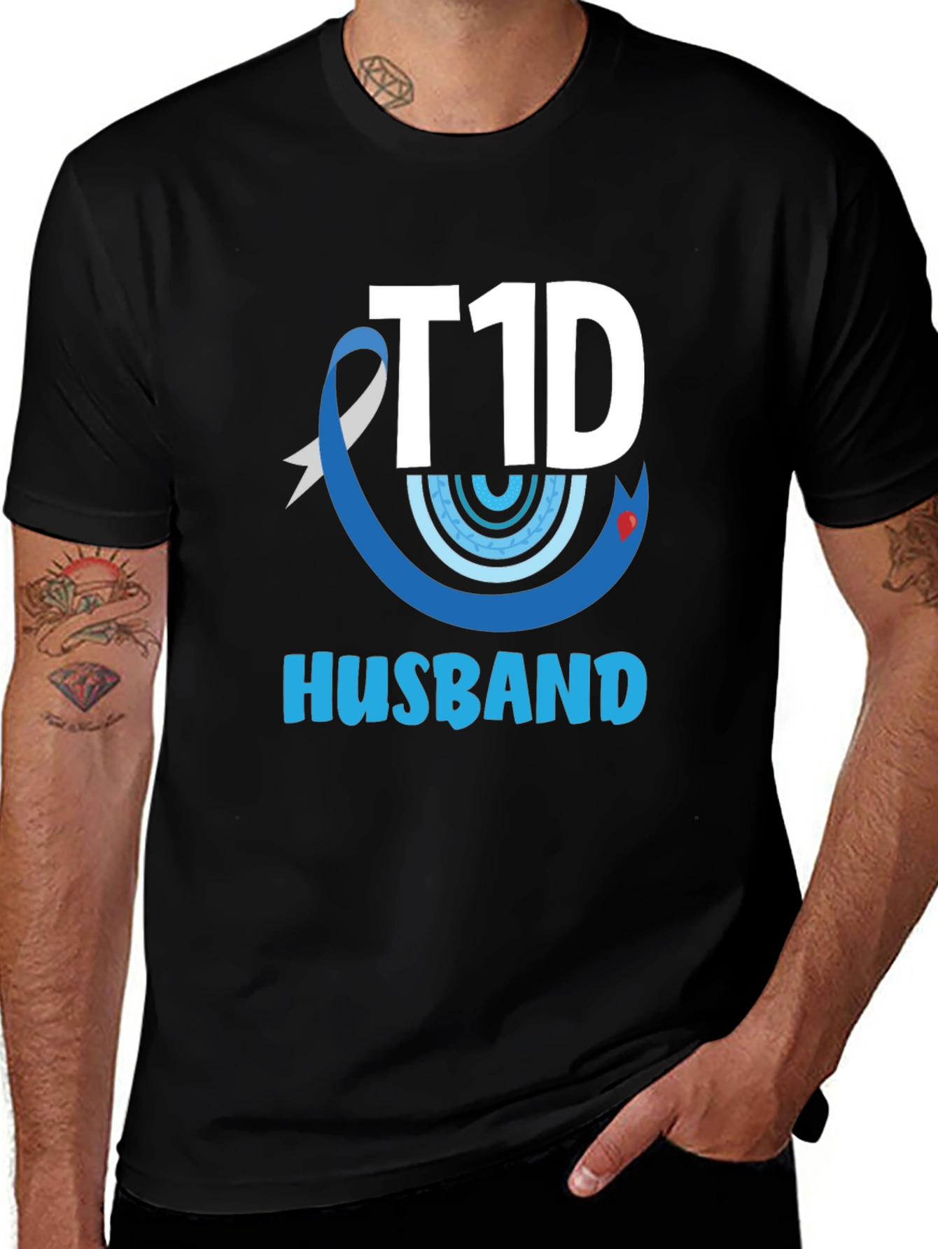 T1D Husband Graphic Tee