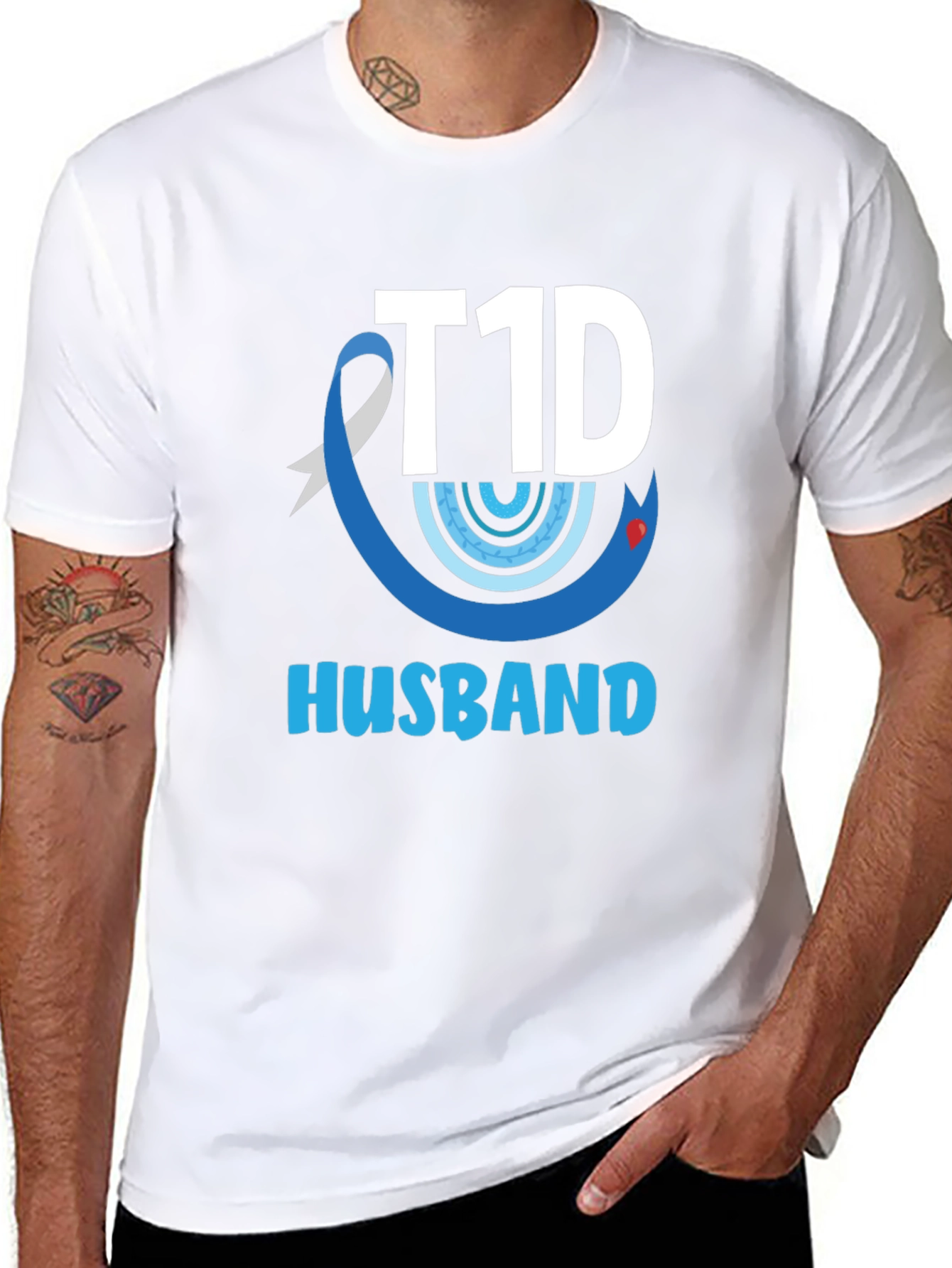 T1D Husband Graphic Tee