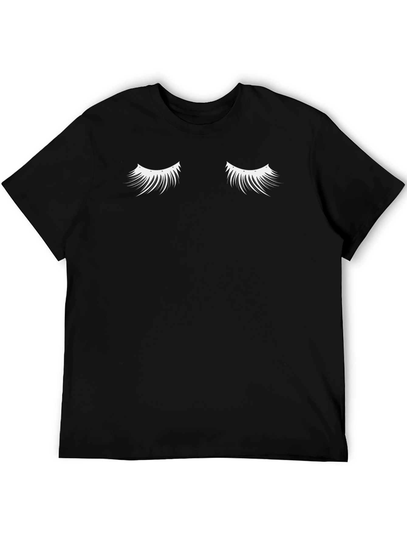 Eyelash Graphic Print Tee - Relaxed Fit