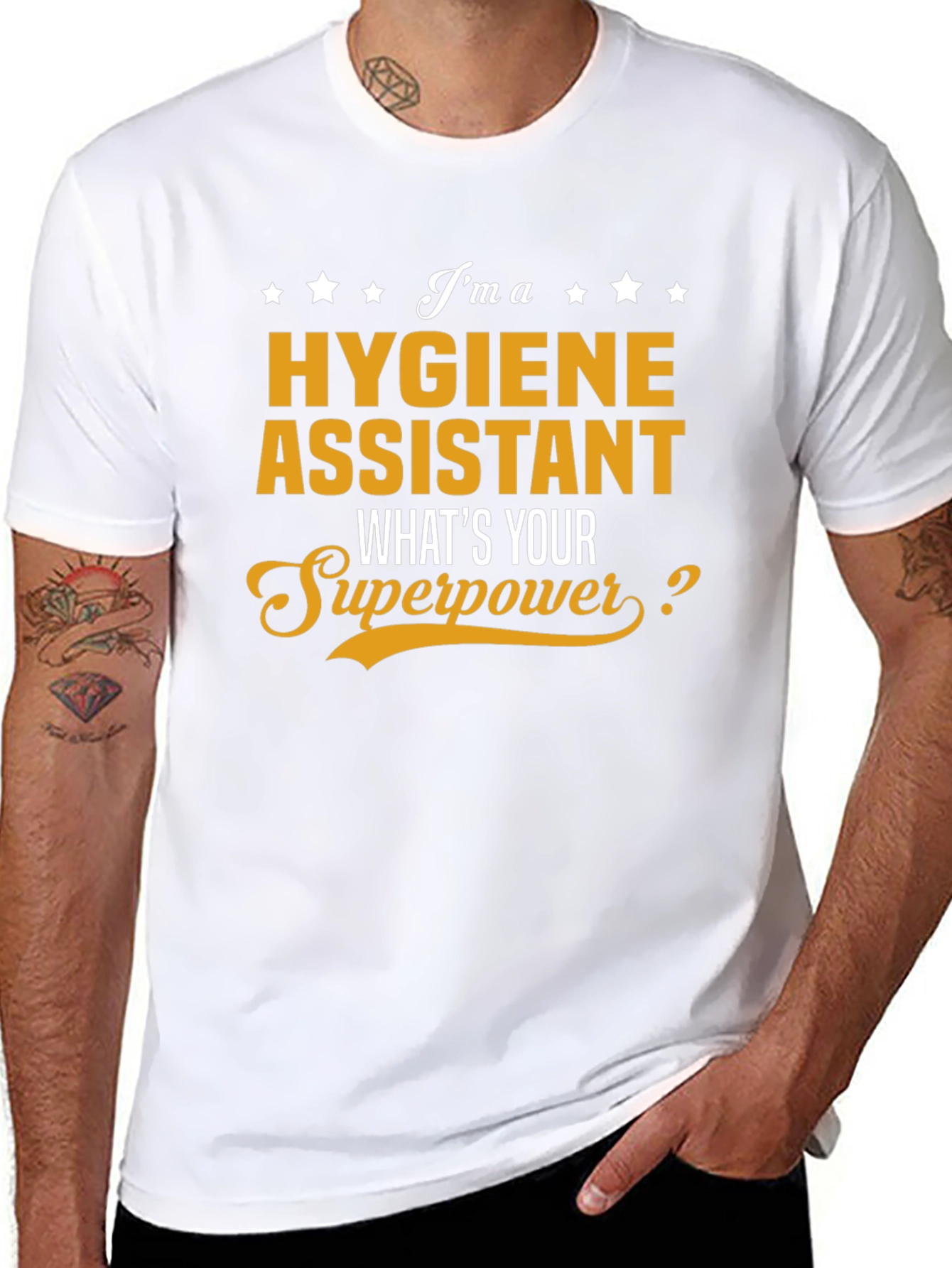 Hygiene Assistant Superpower T-Shirt