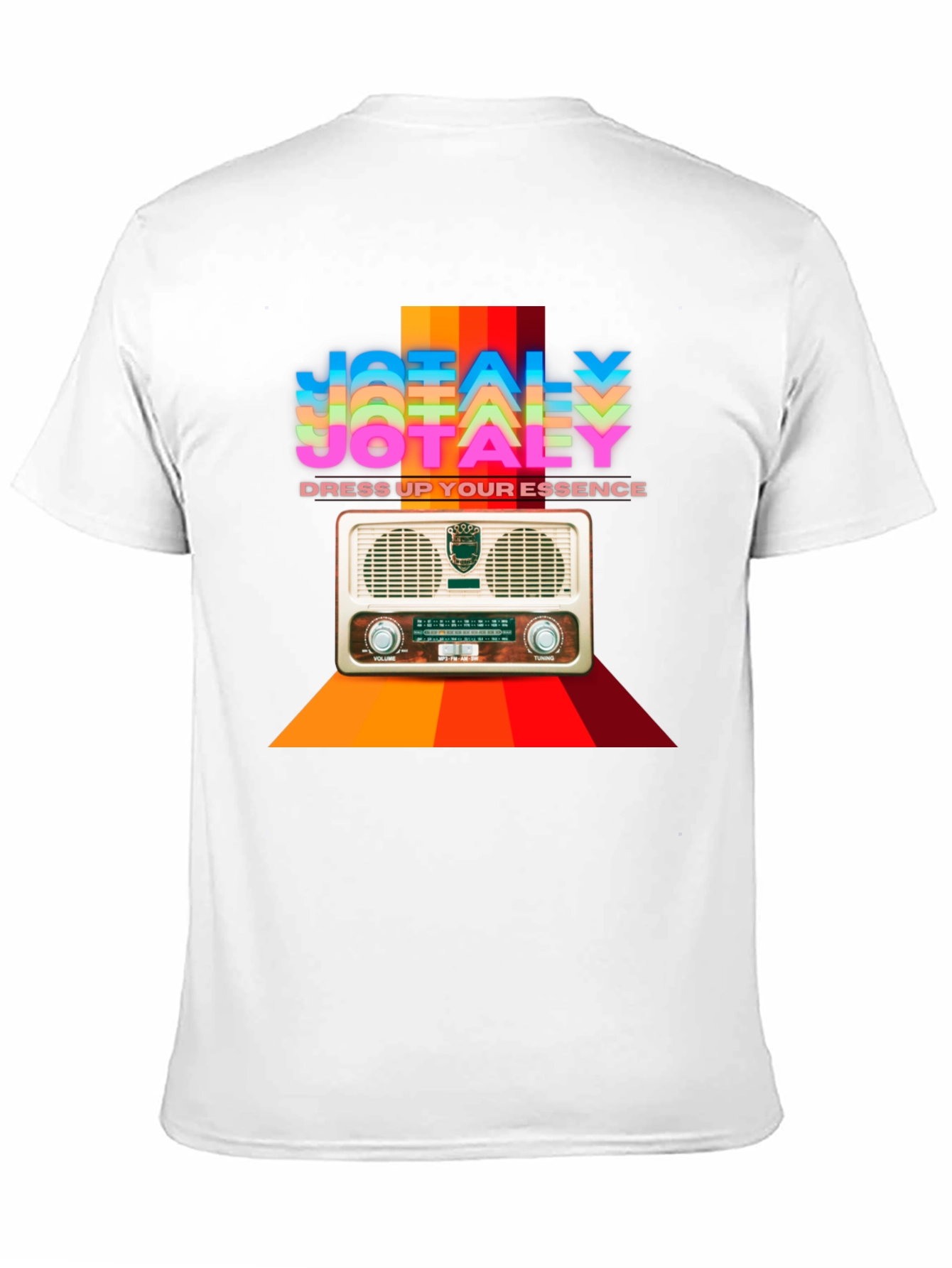 JOTAELY Retro Radio T-Shirt - Dress Up Your Essence