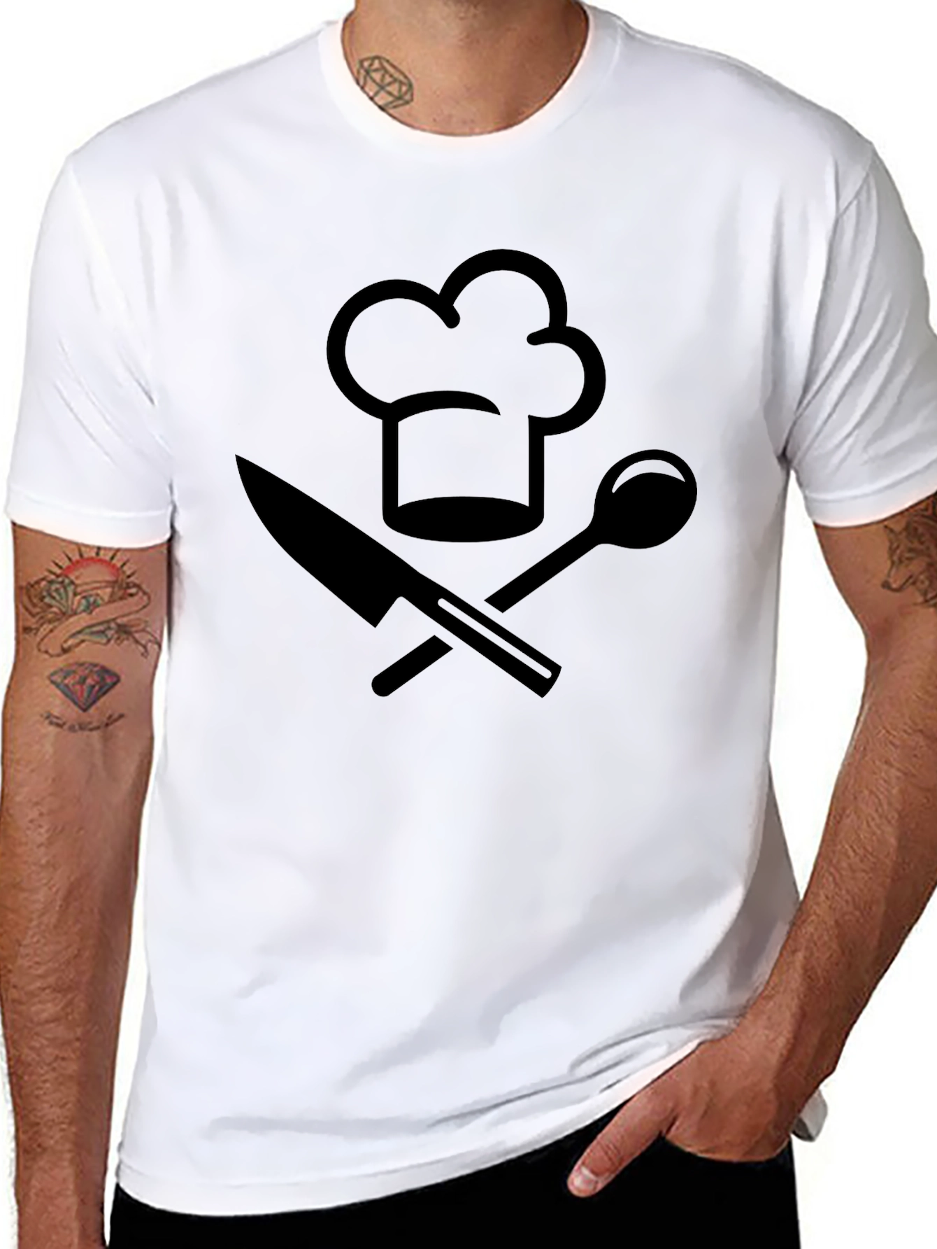 Chefs Tools Graphic Tee - Culinary Design