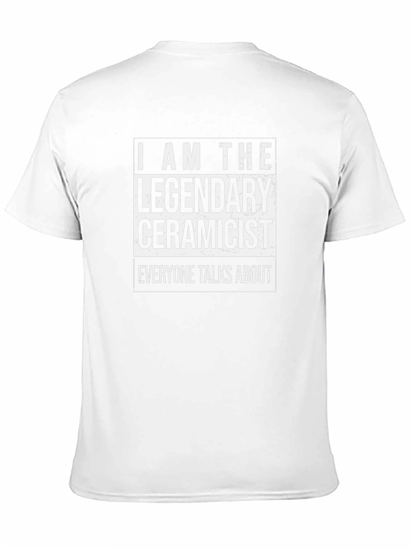 Legendary Ceramicist T-Shirt - Black Cotton Tee