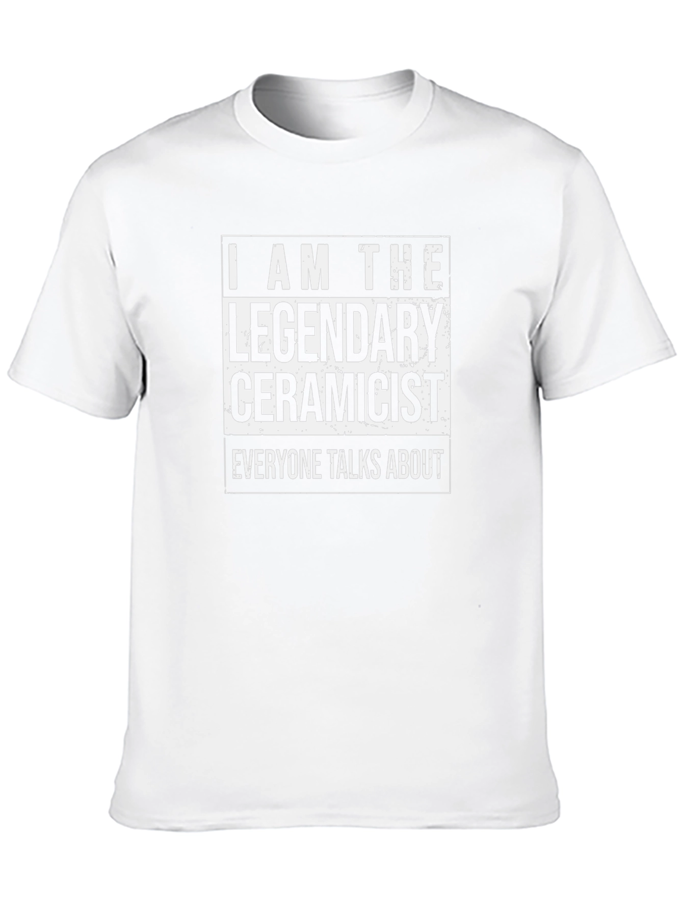 Legendary Ceramicist T-Shirt - Black Cotton Tee
