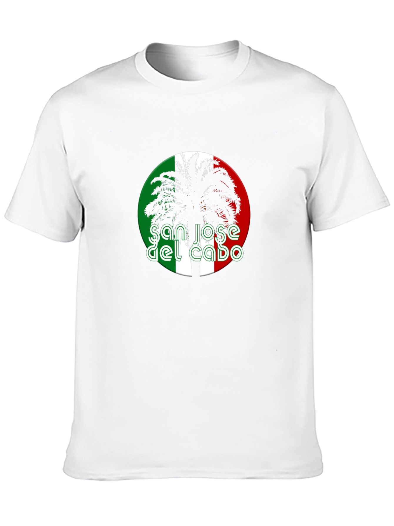 San Jose del Cabo Palm Tree Graphic T-Shirt