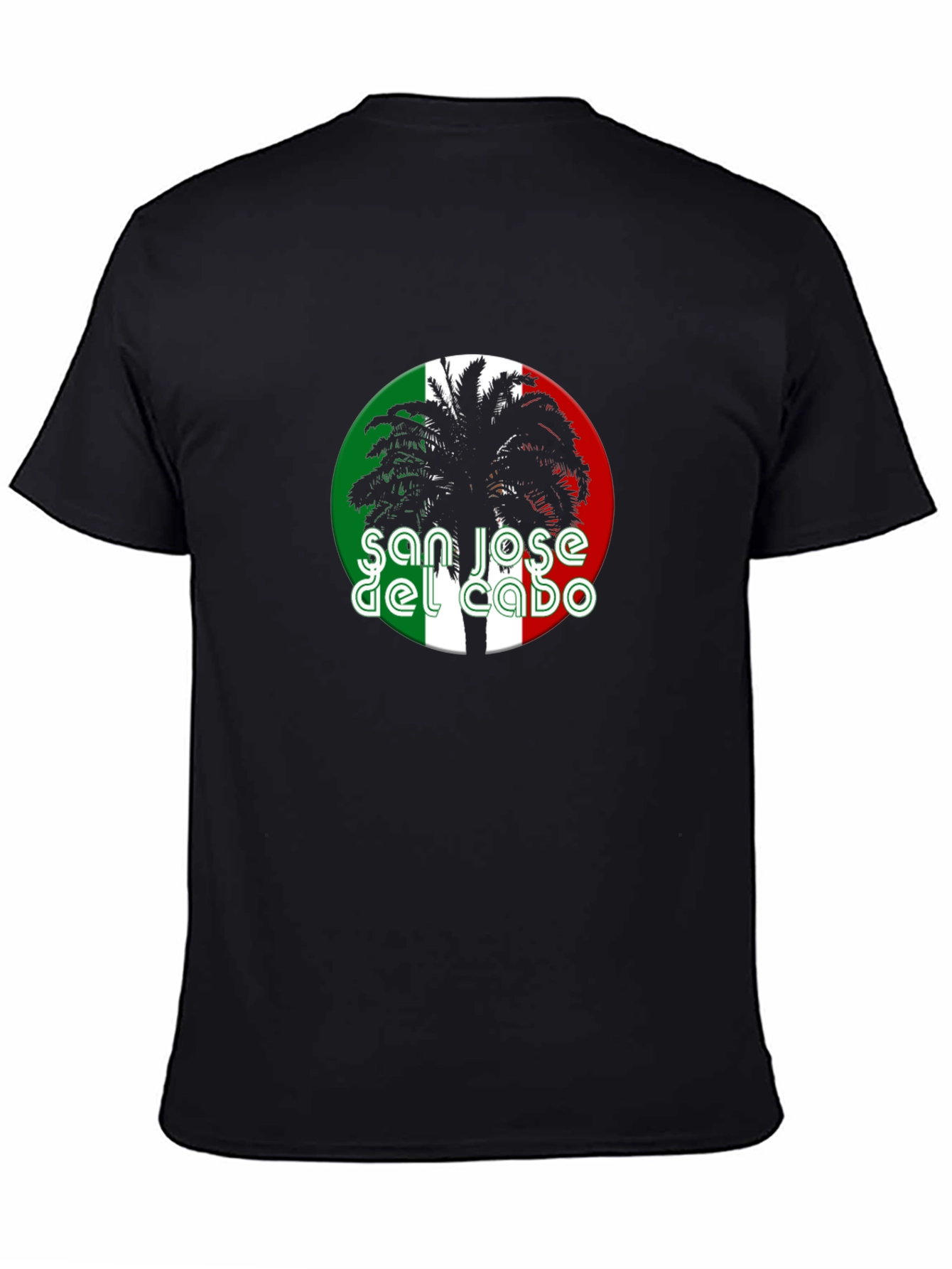 San Jose del Cabo Palm Tree Graphic T-Shirt