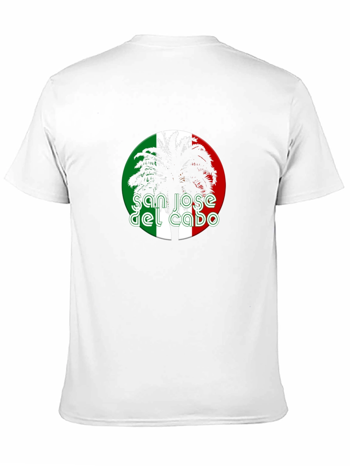 San Jose del Cabo Palm Tree Graphic T-Shirt
