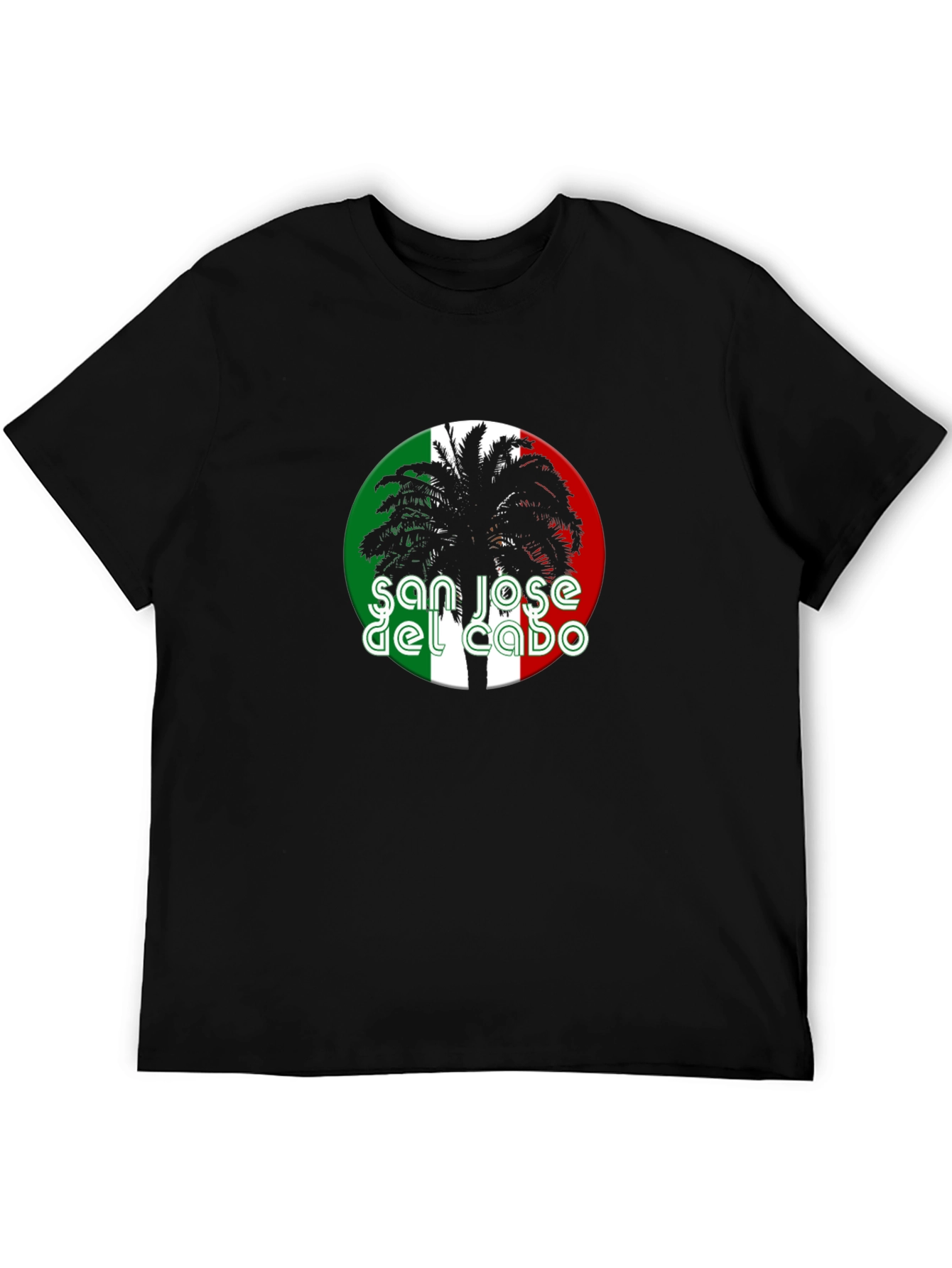 San Jose del Cabo Palm Tree Graphic T-Shirt