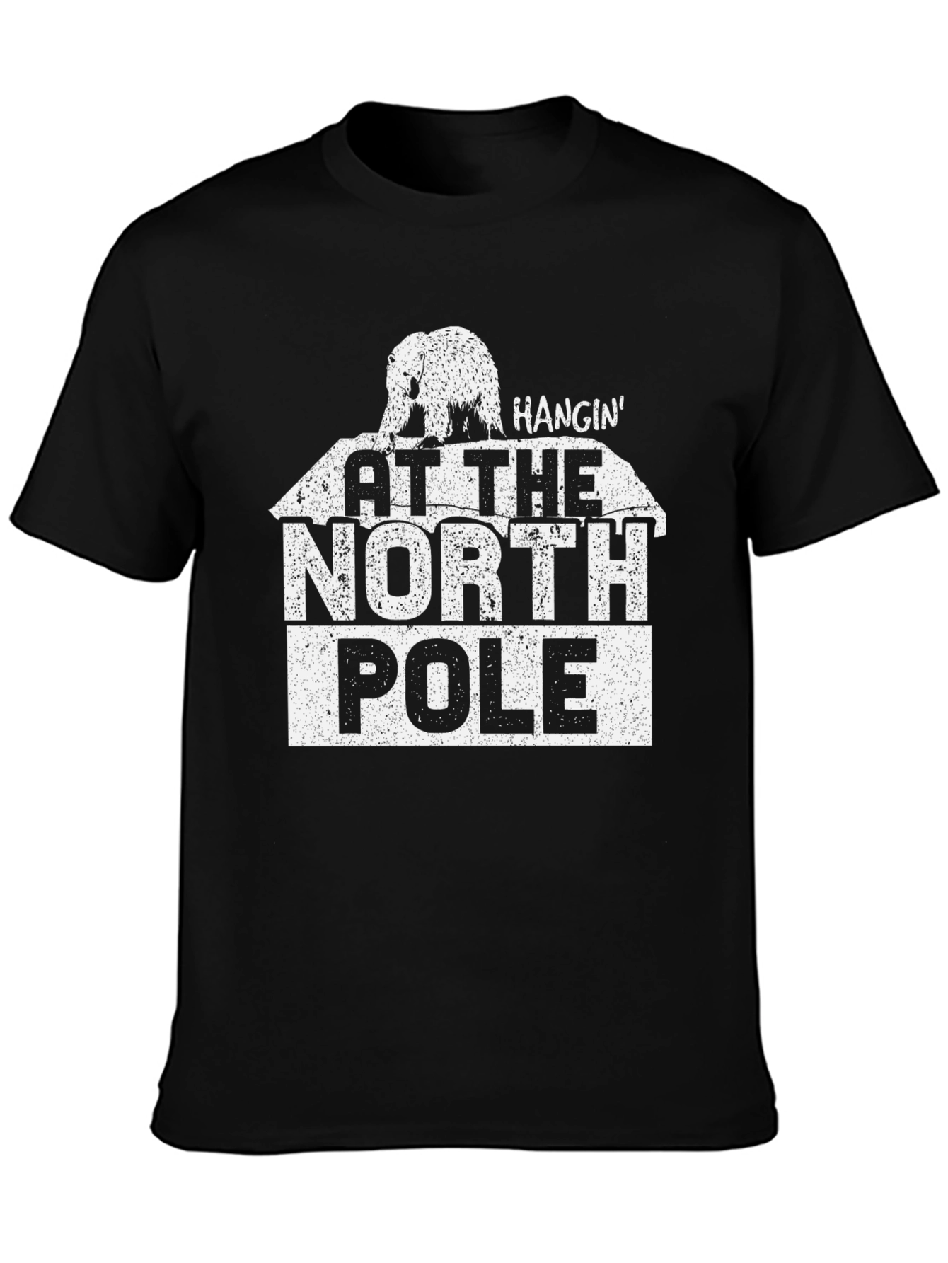 Hangin At The North Pole Graphic Tee