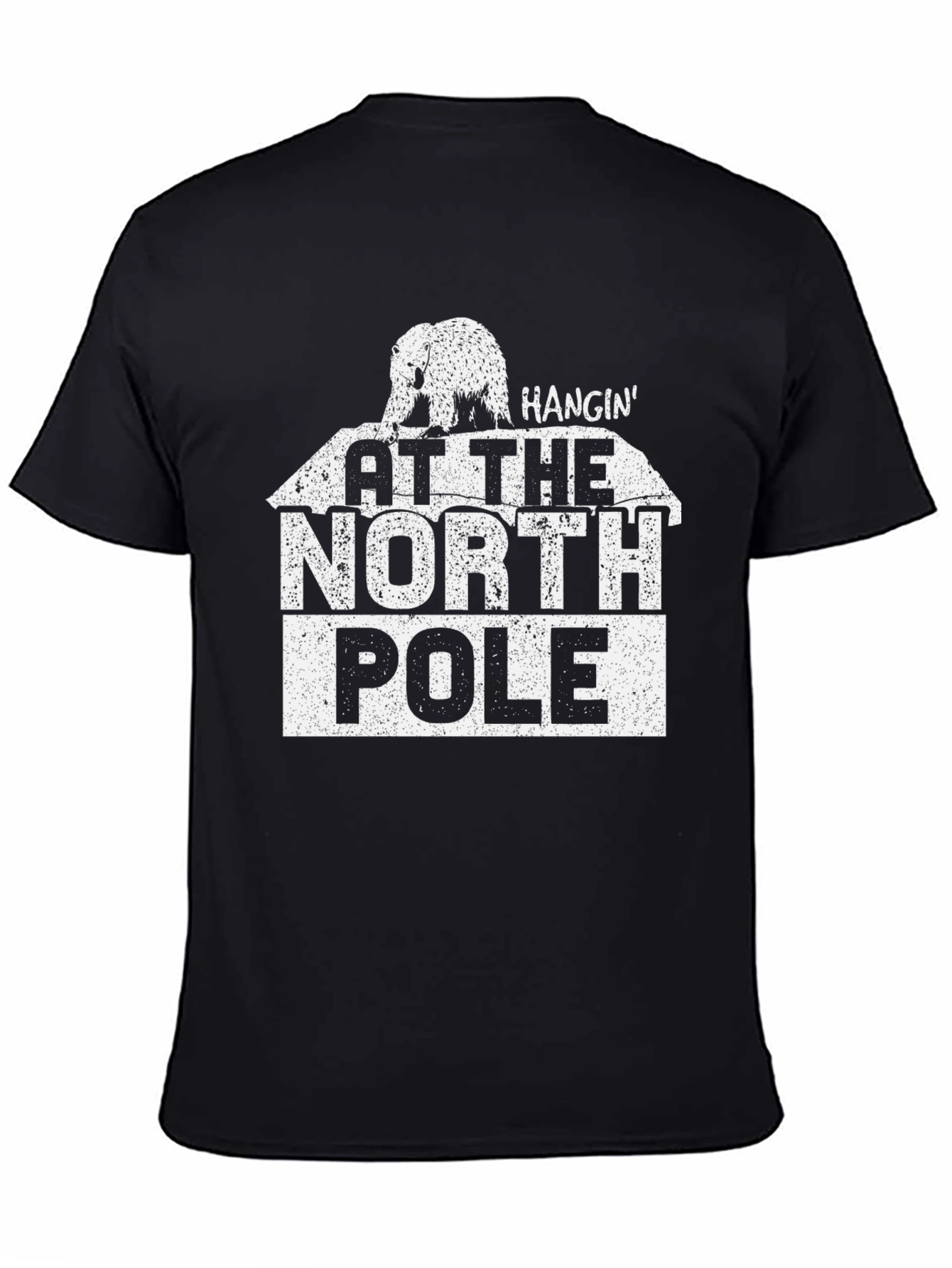 Hangin At The North Pole Graphic Tee
