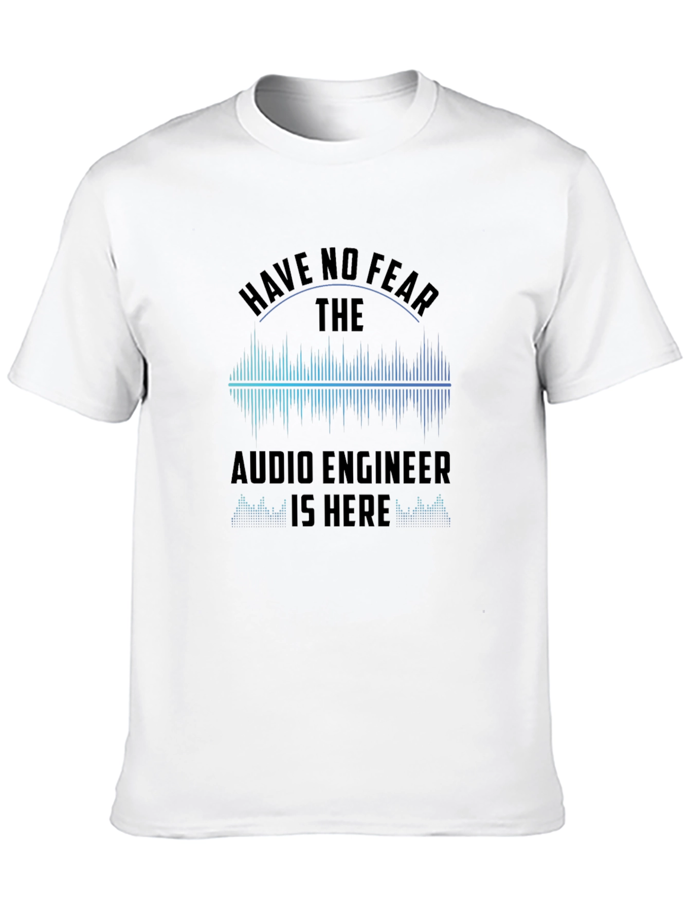 Audio Engineer T-Shirt - Sound Wave Graphic Tee