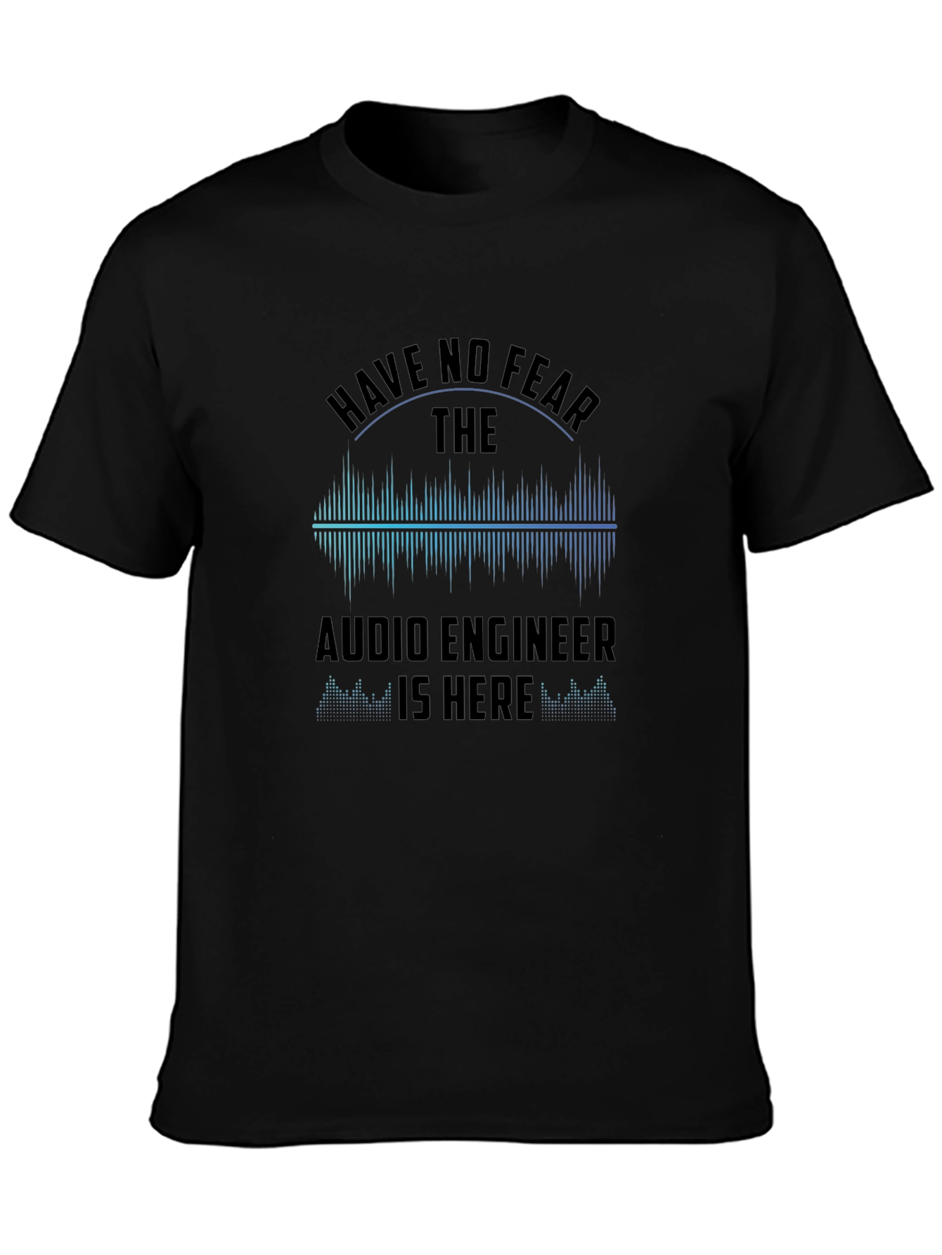 Audio Engineer T-Shirt - Sound Wave Graphic Tee